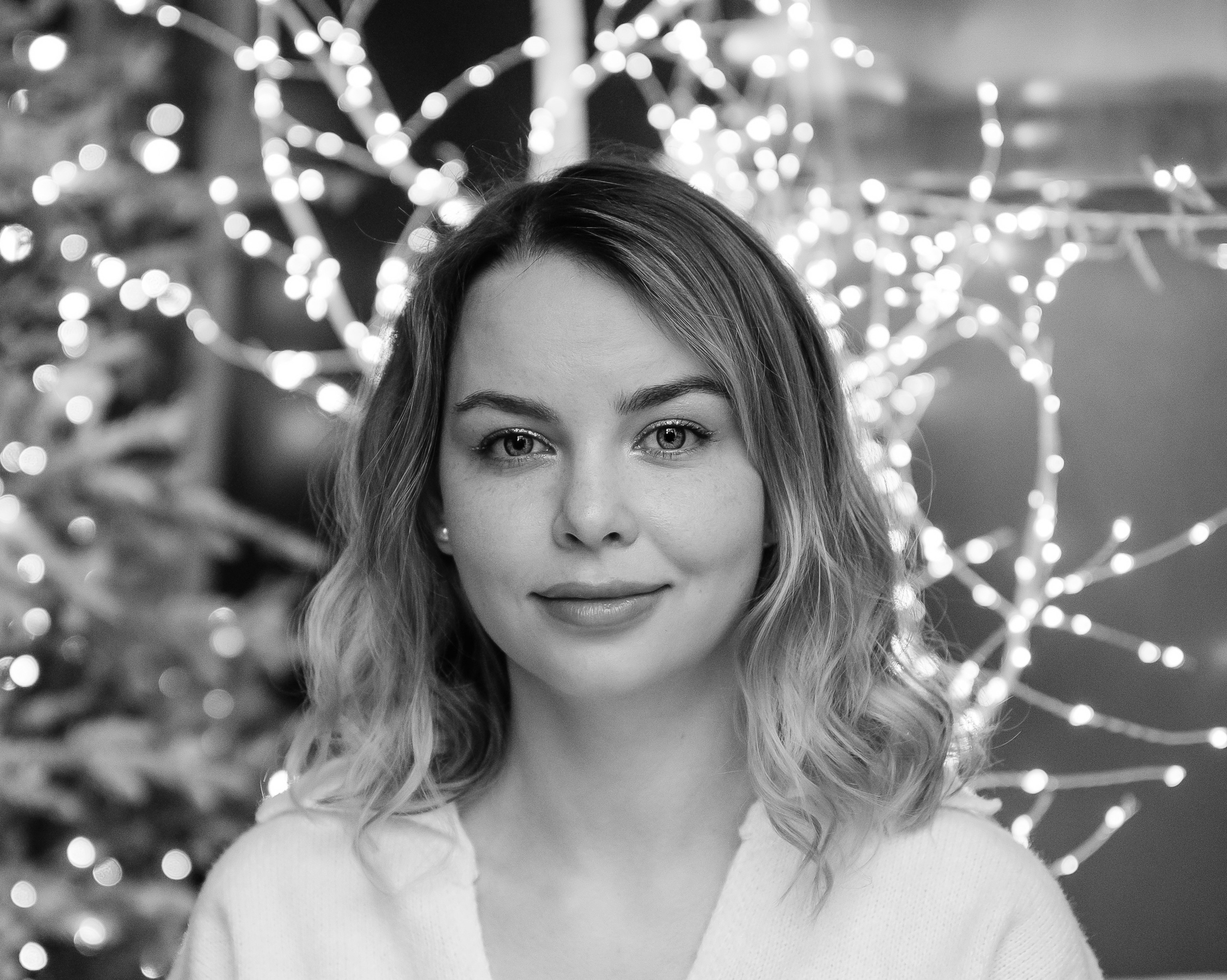 Новогодняя съемка (автопортрет). Свадебный видеограф в Москве Никонова Анна