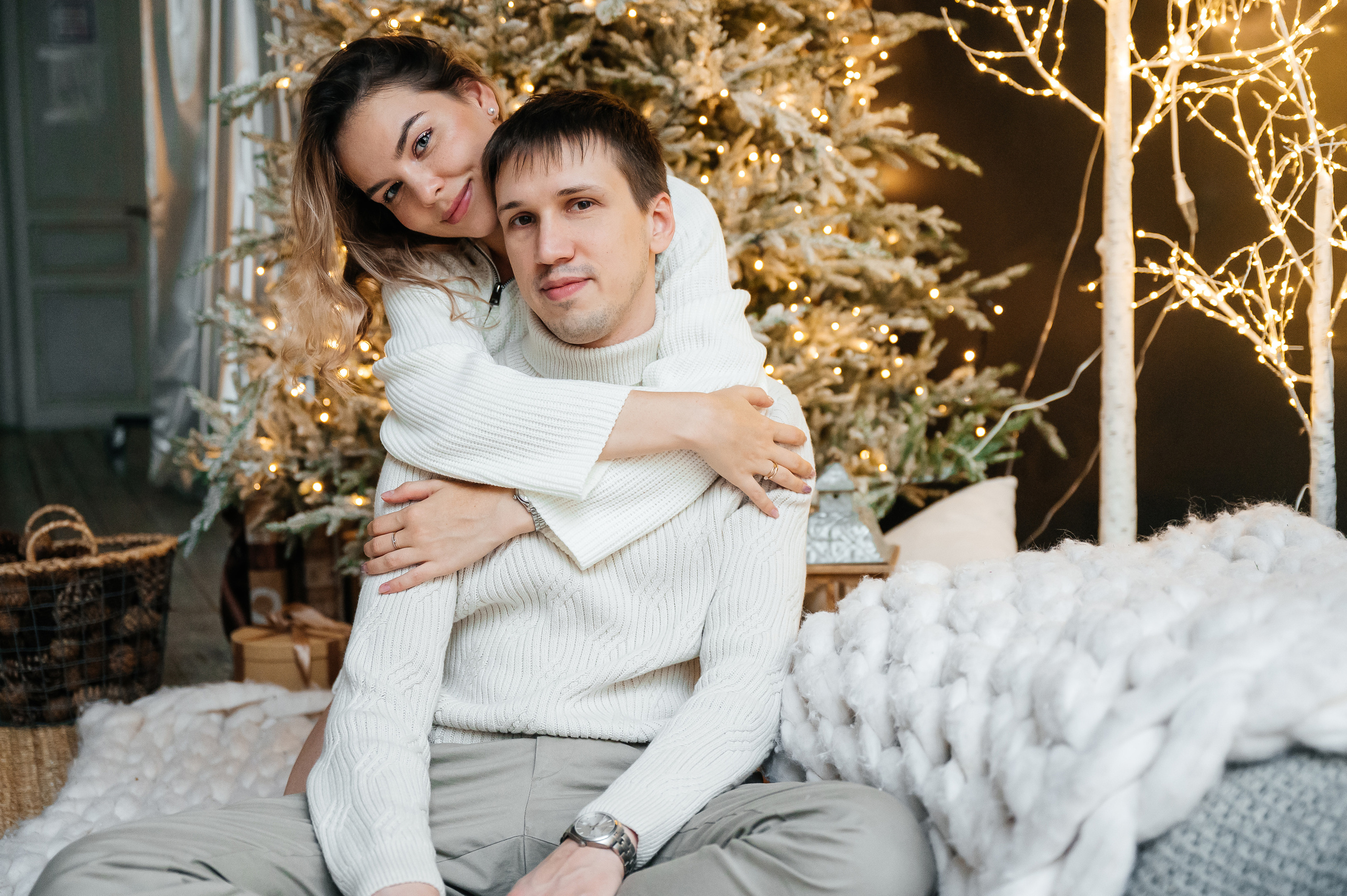 Новогодняя съемка (автопортрет). Свадебный видеограф в Москве Никонова Анна