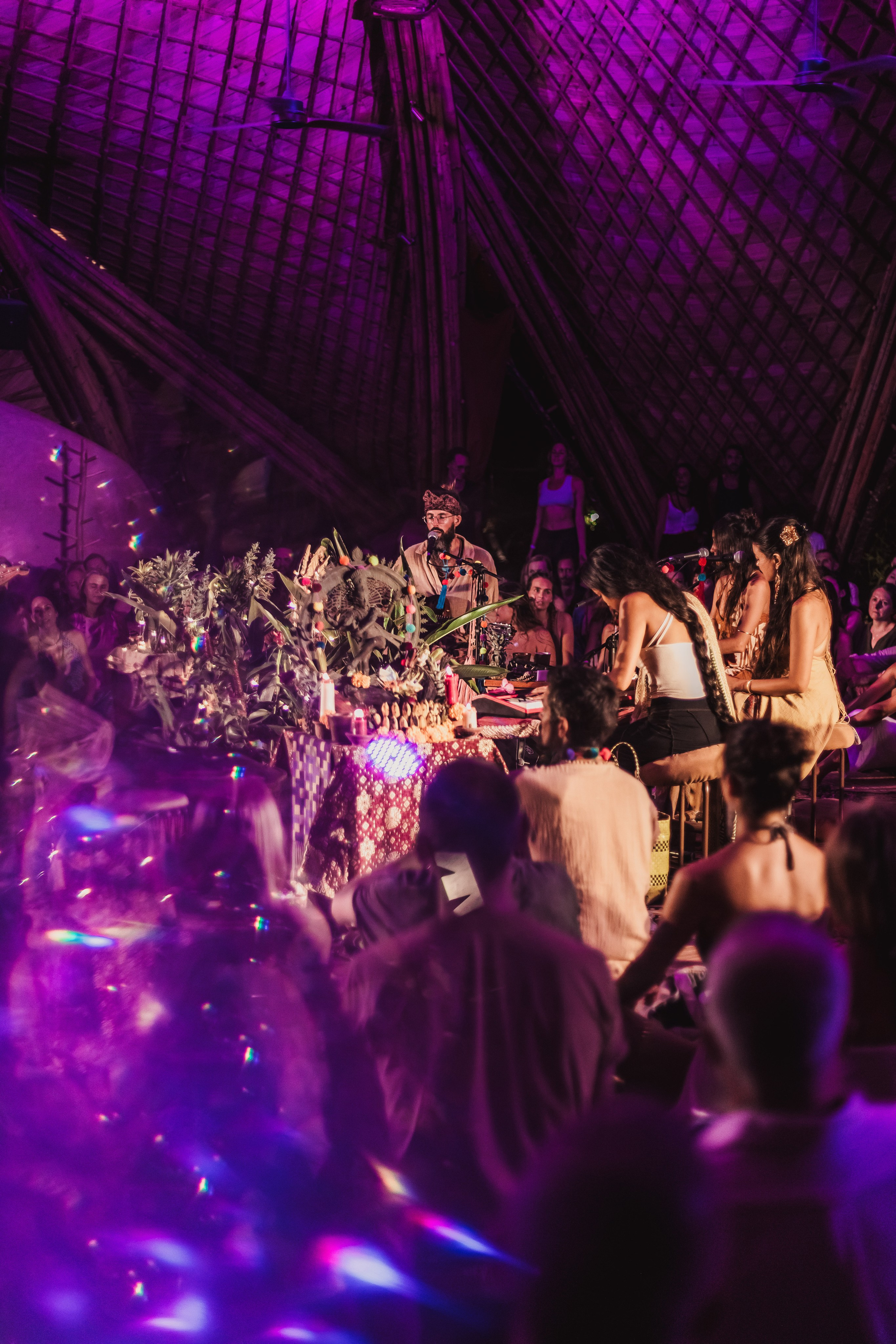 Hanuman Project kirtan at Alchemy april. Mariam Bagdasaryan