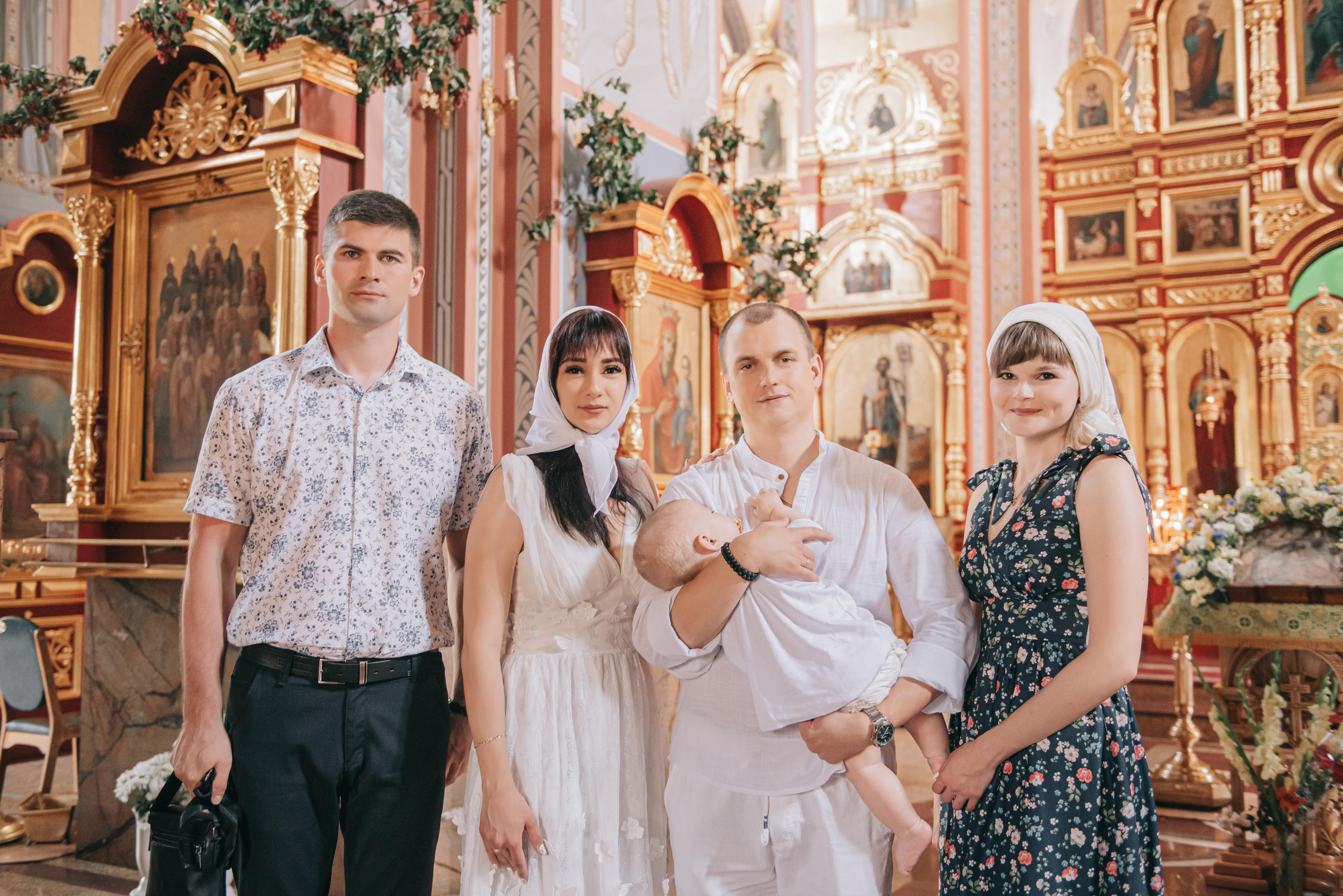 Крестины Георгия. Фотограф в Краснодаре Зеленкина Дарья