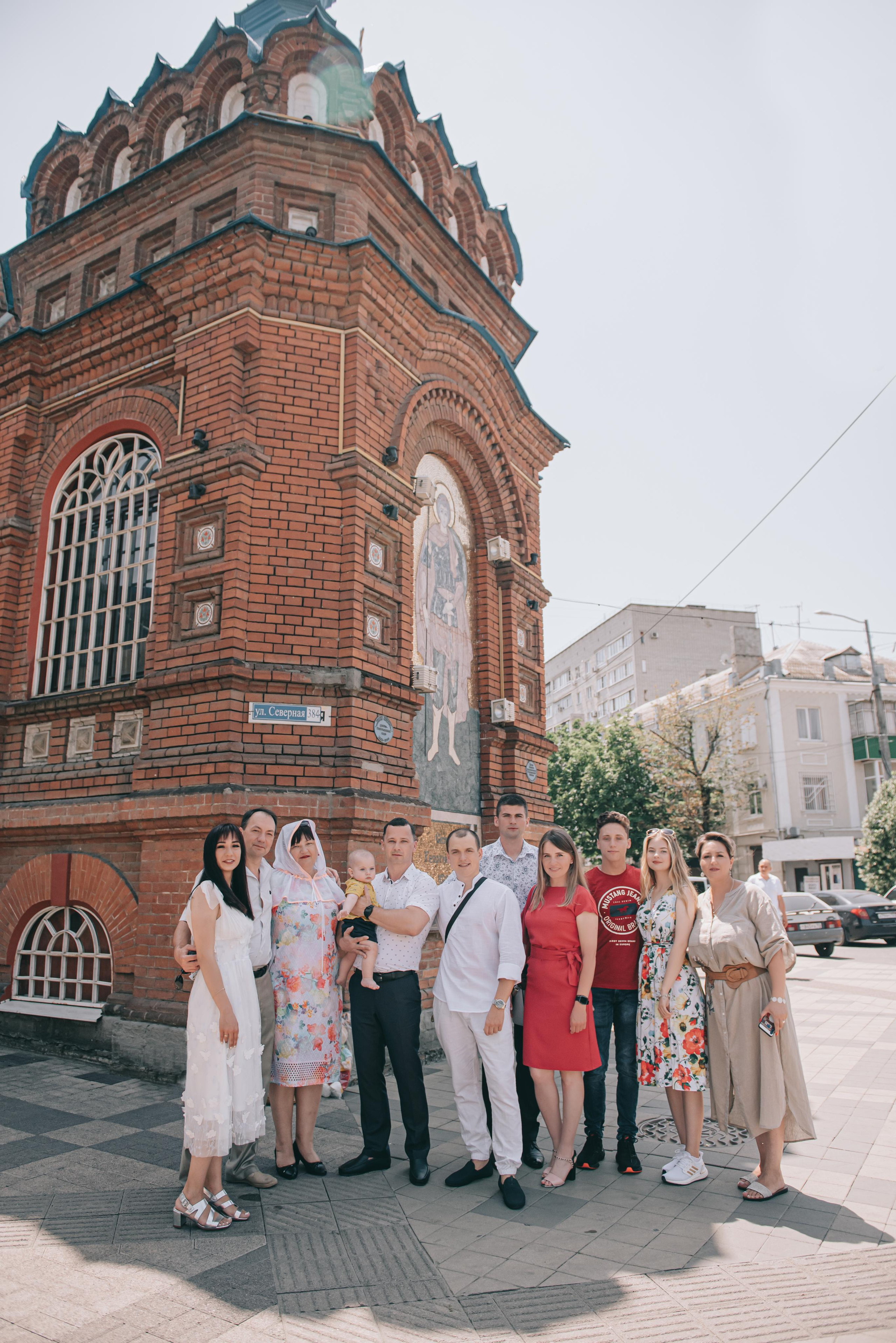 Крестины Георгия. Фотограф в Краснодаре Зеленкина Дарья