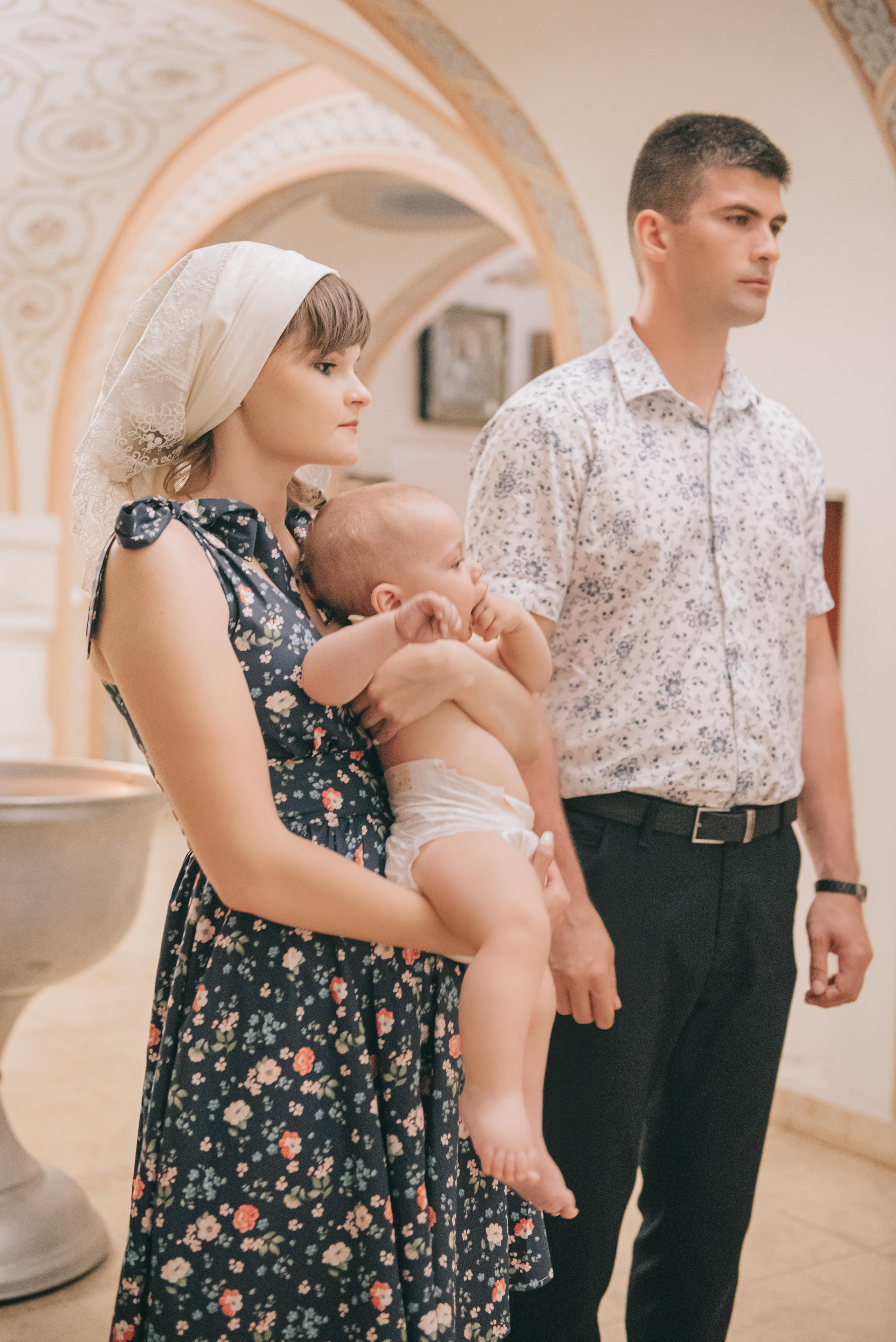 Крестины Георгия. Фотограф в Краснодаре Зеленкина Дарья