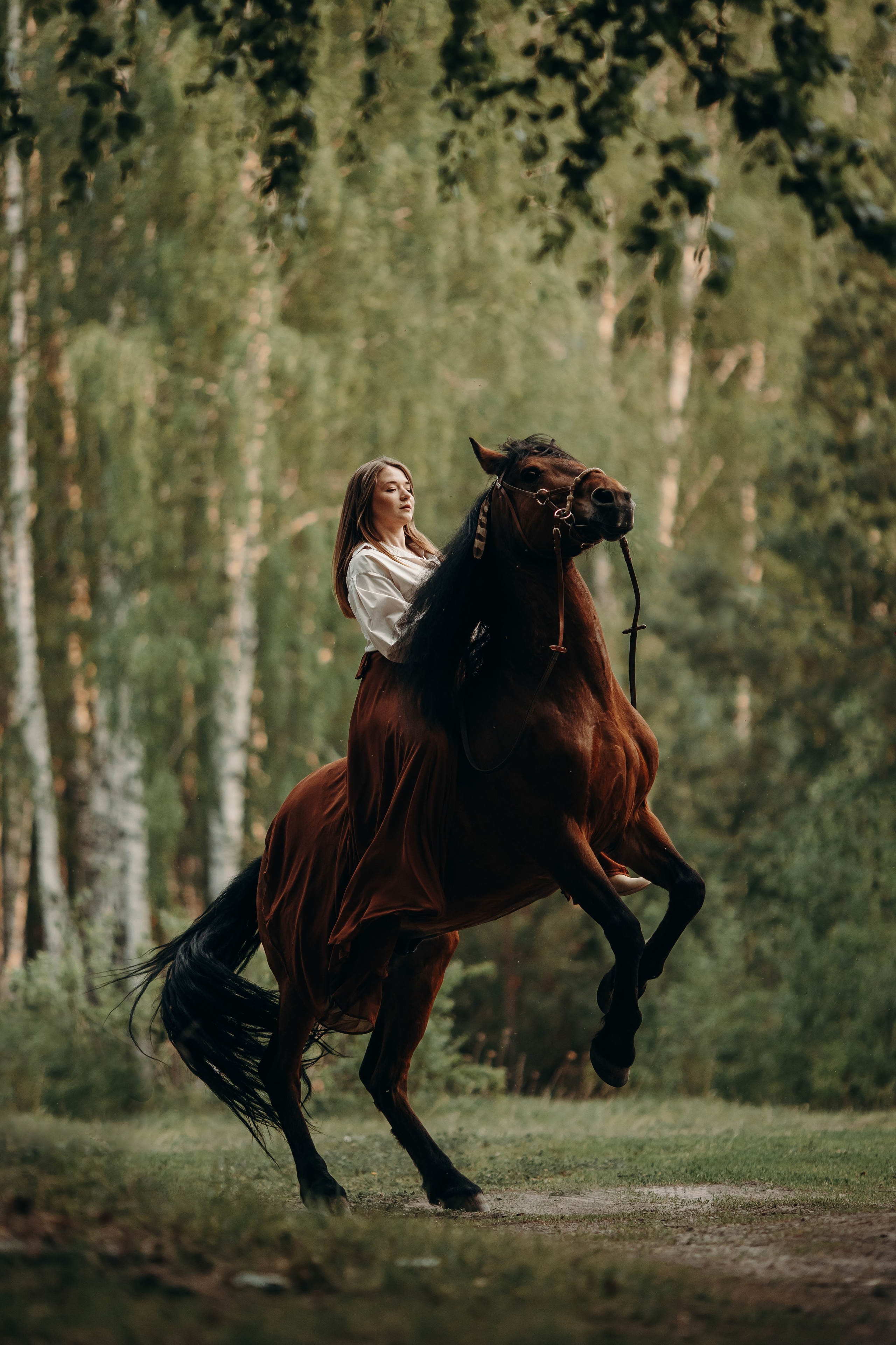 Ксения и Талисман. Анна Молчанова конный фотограф в Тюмени | фотосессии с лошадьми Тюмень