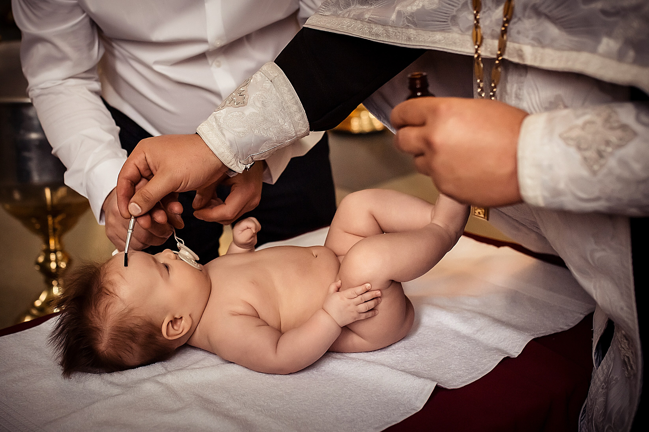 Крещение Верочки