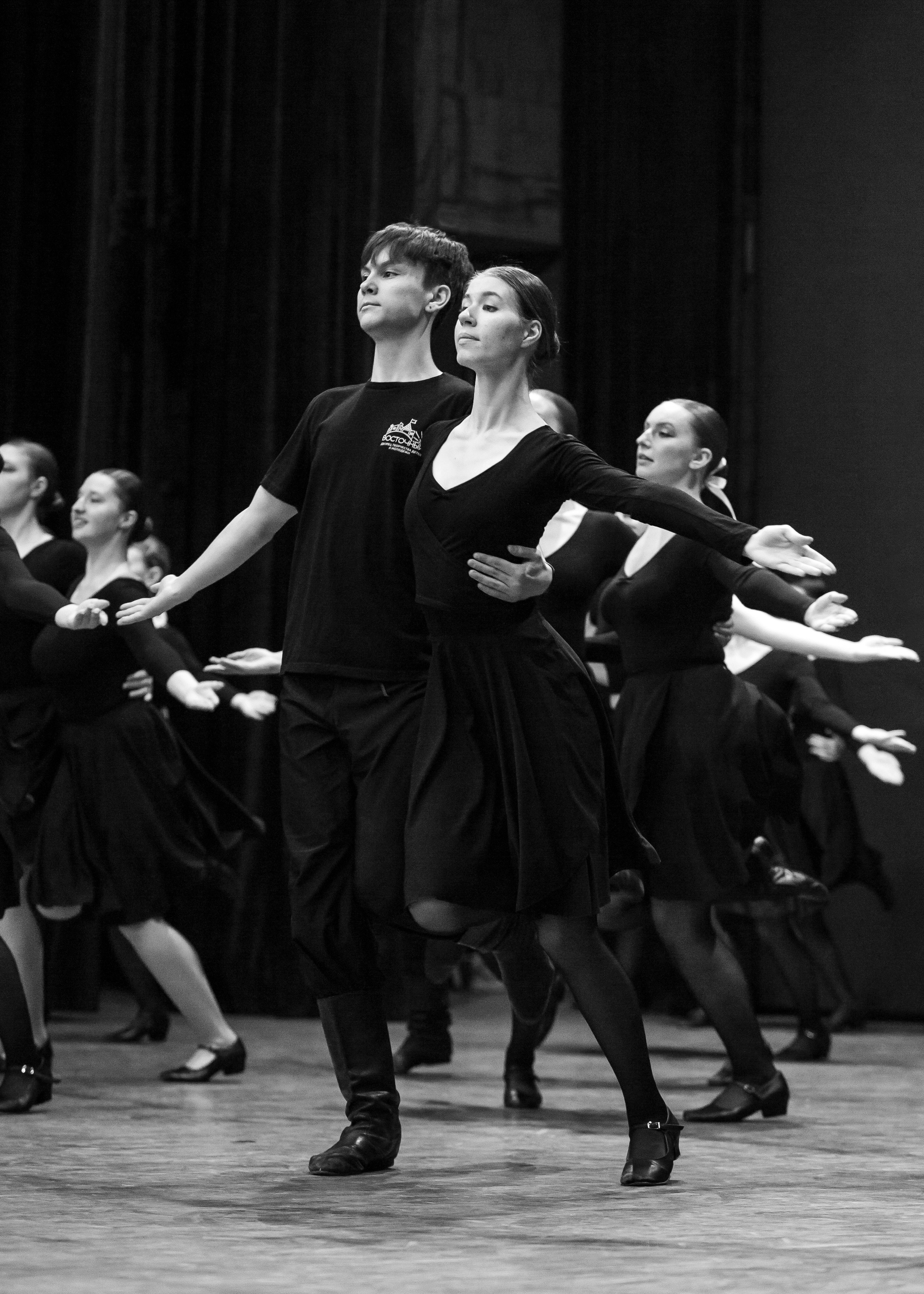 Репетиция юбилейного концерта танцевального коллектива. Репортажный фотограф в Москве