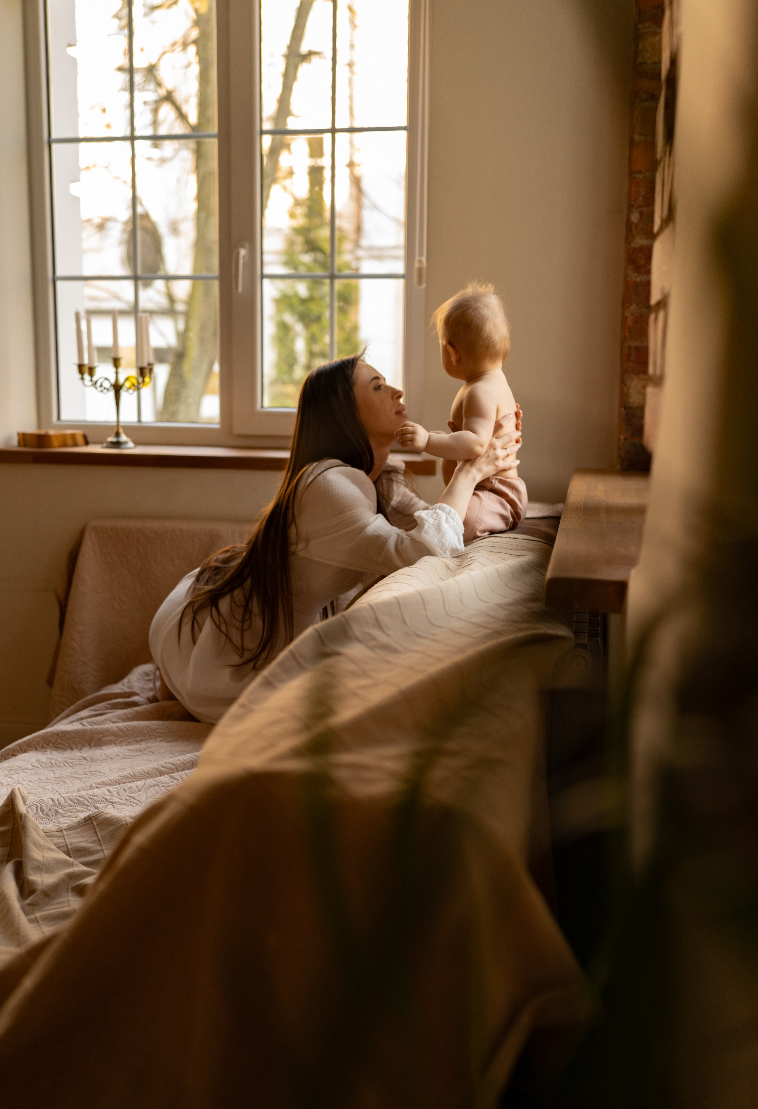 «Уютным вечером». Фотограф материнства Лена Олюнина Фотограф Калининград