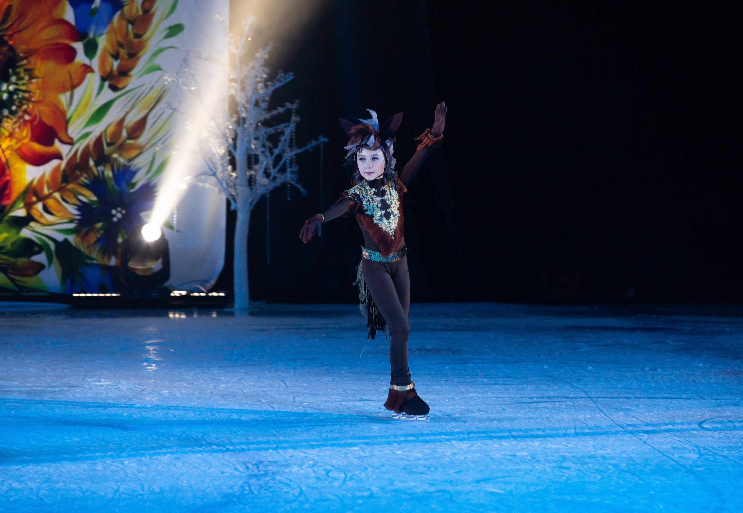 Сказочное новогоднее ледовое шоу «Конек-Горбунок» АЛЕКО. Репортажный фотограф в Москве