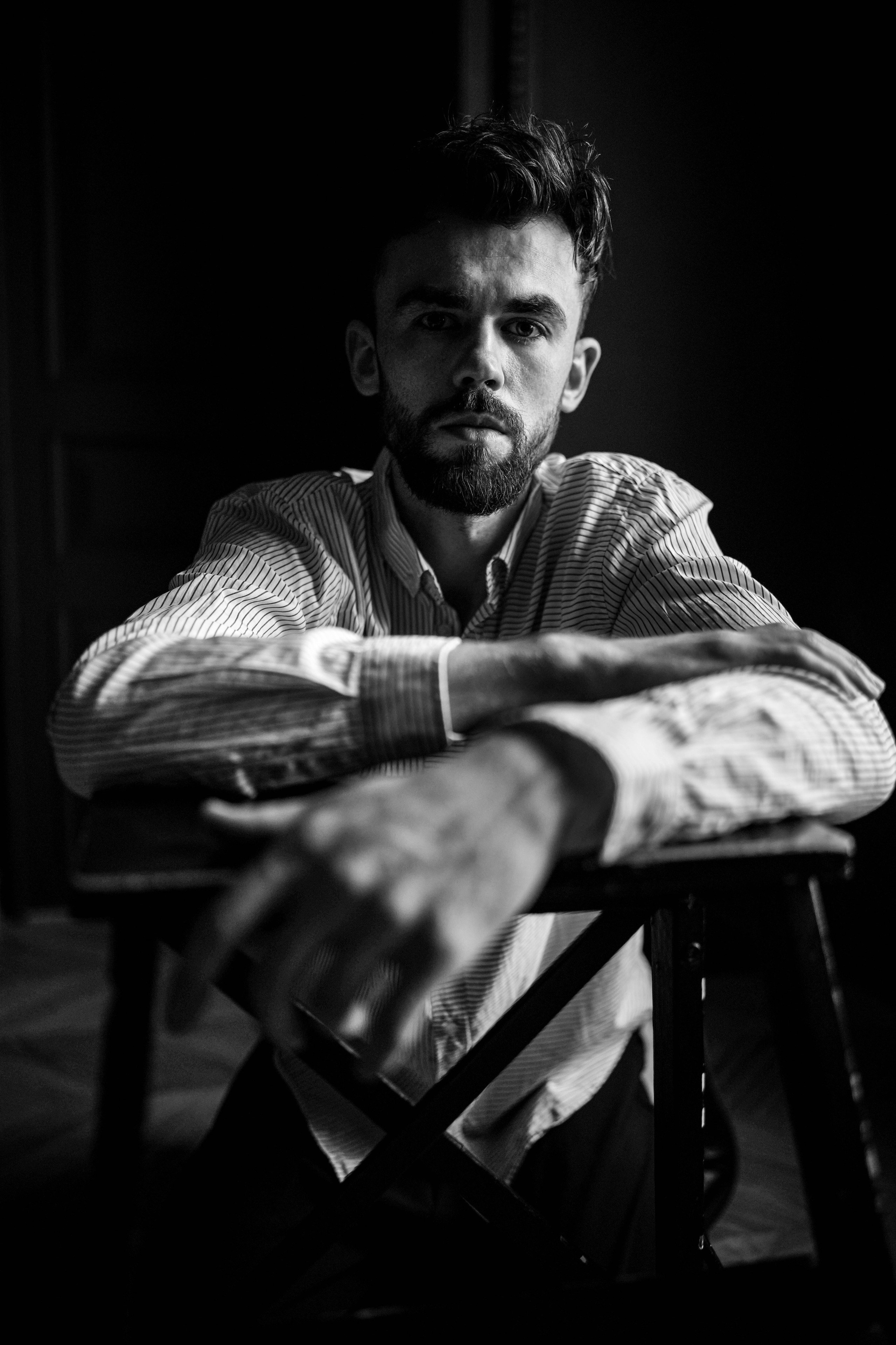 Мужская съёмка ч/б. Fotографиня из Санкт-Петербурга Настя Шуман