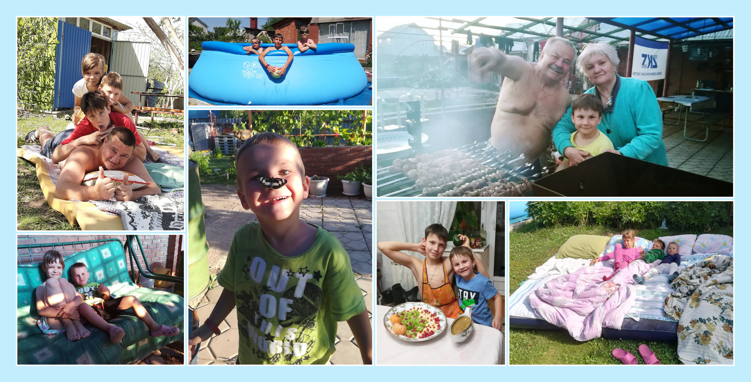 Бабушке на день рождения. Фотохроника для следующих поколений