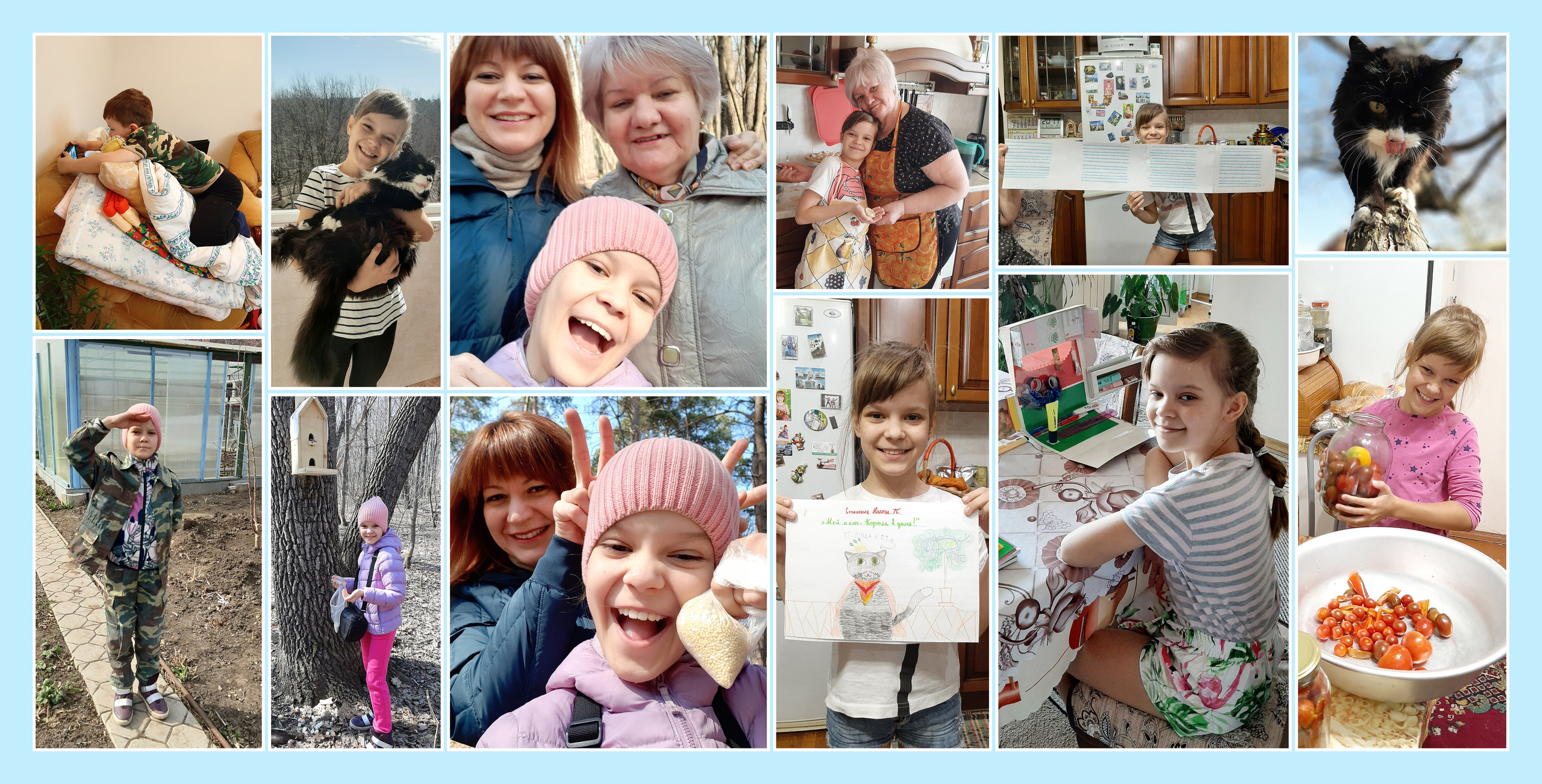 Бабушке на день рождения. Фотохроника для следующих поколений