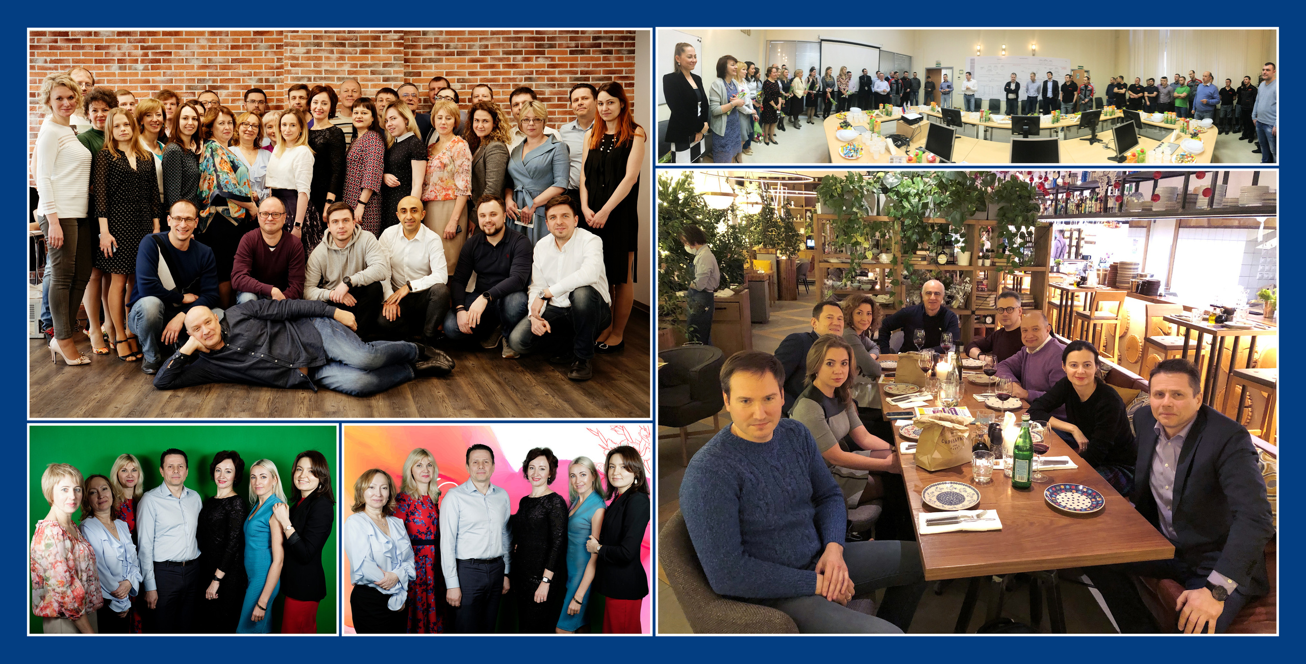 Подарок директору ABB/Hitachi от коллег и сослуживцев. Фотохроника для следующих поколений