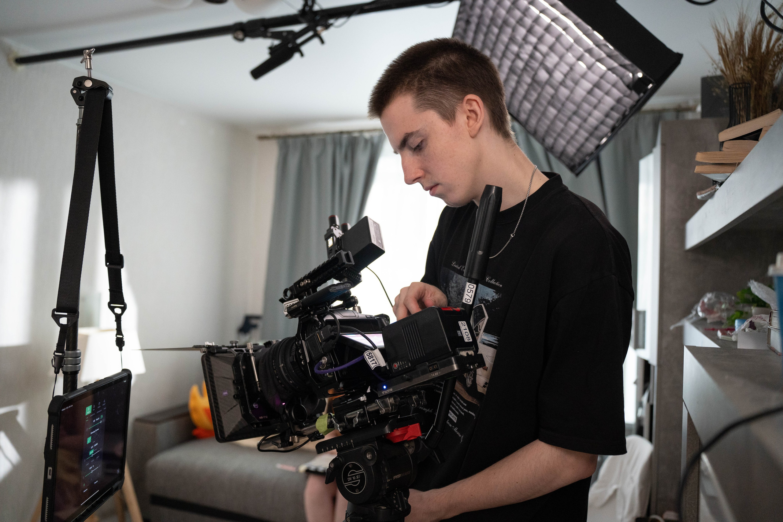 Съемка фильма «Кира». Главная