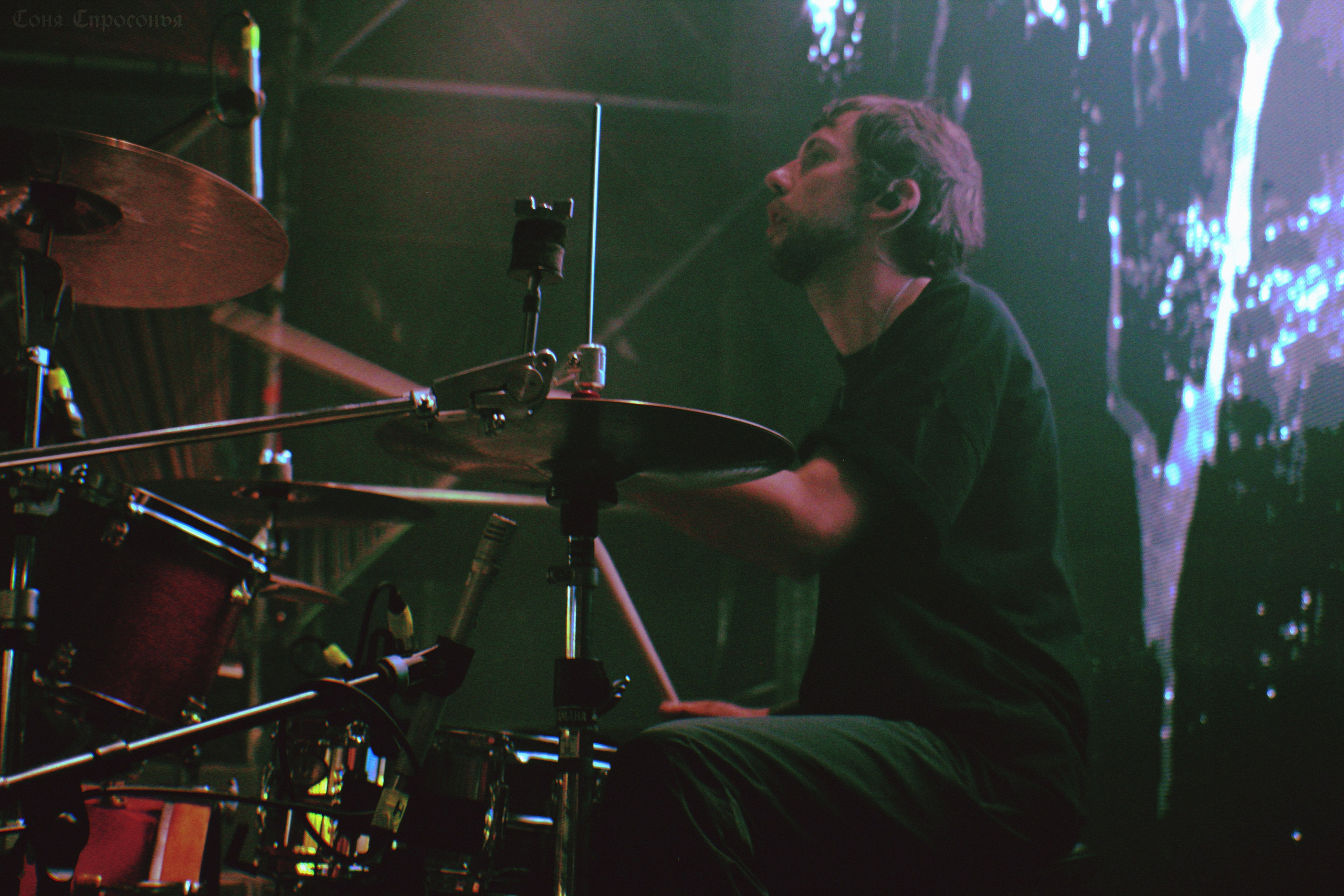 Концерт Буерака. Концертный и портретный фотограф в Москве Соня Спросонья