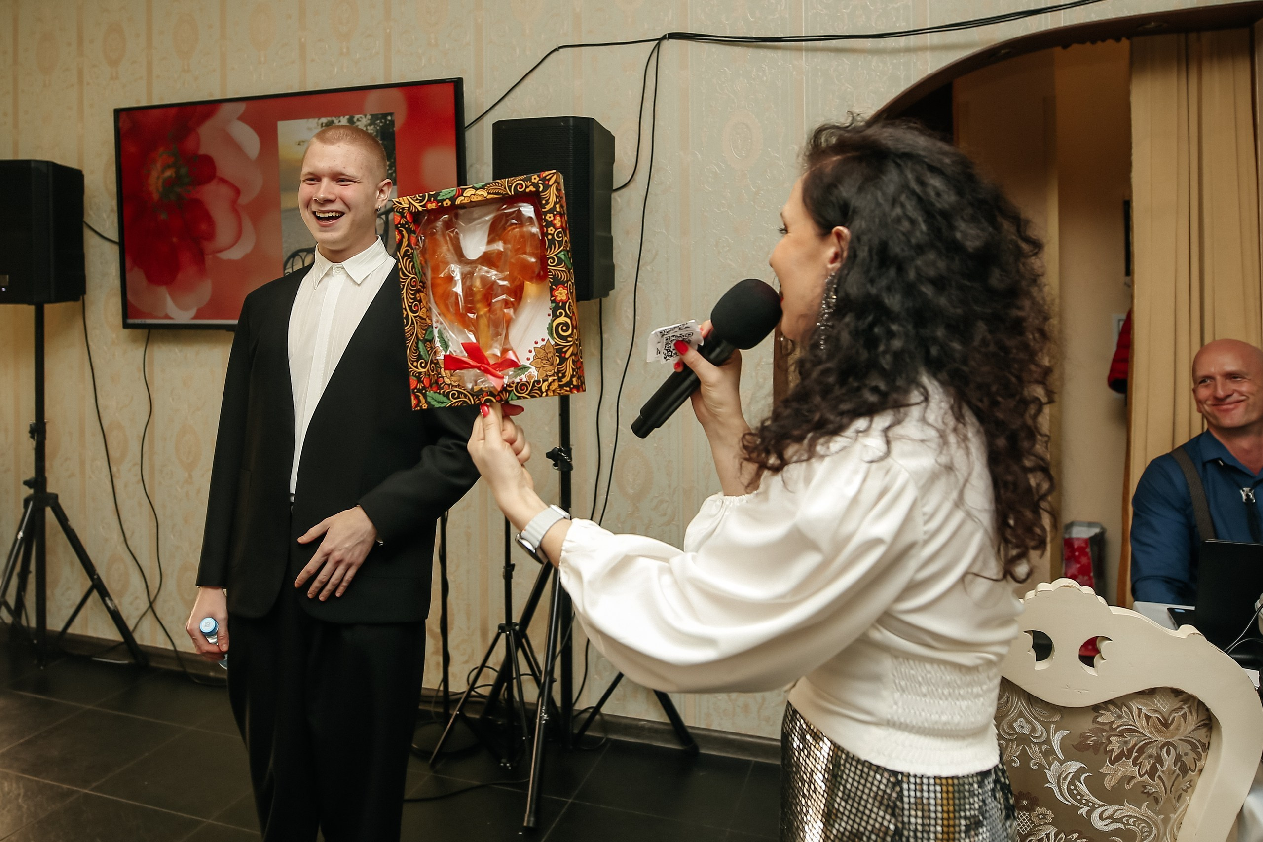 Юбилей Сергея 65 лет 8 марта 2025 г. Свадебный ведущий в Москве Саксофон на свадьбу