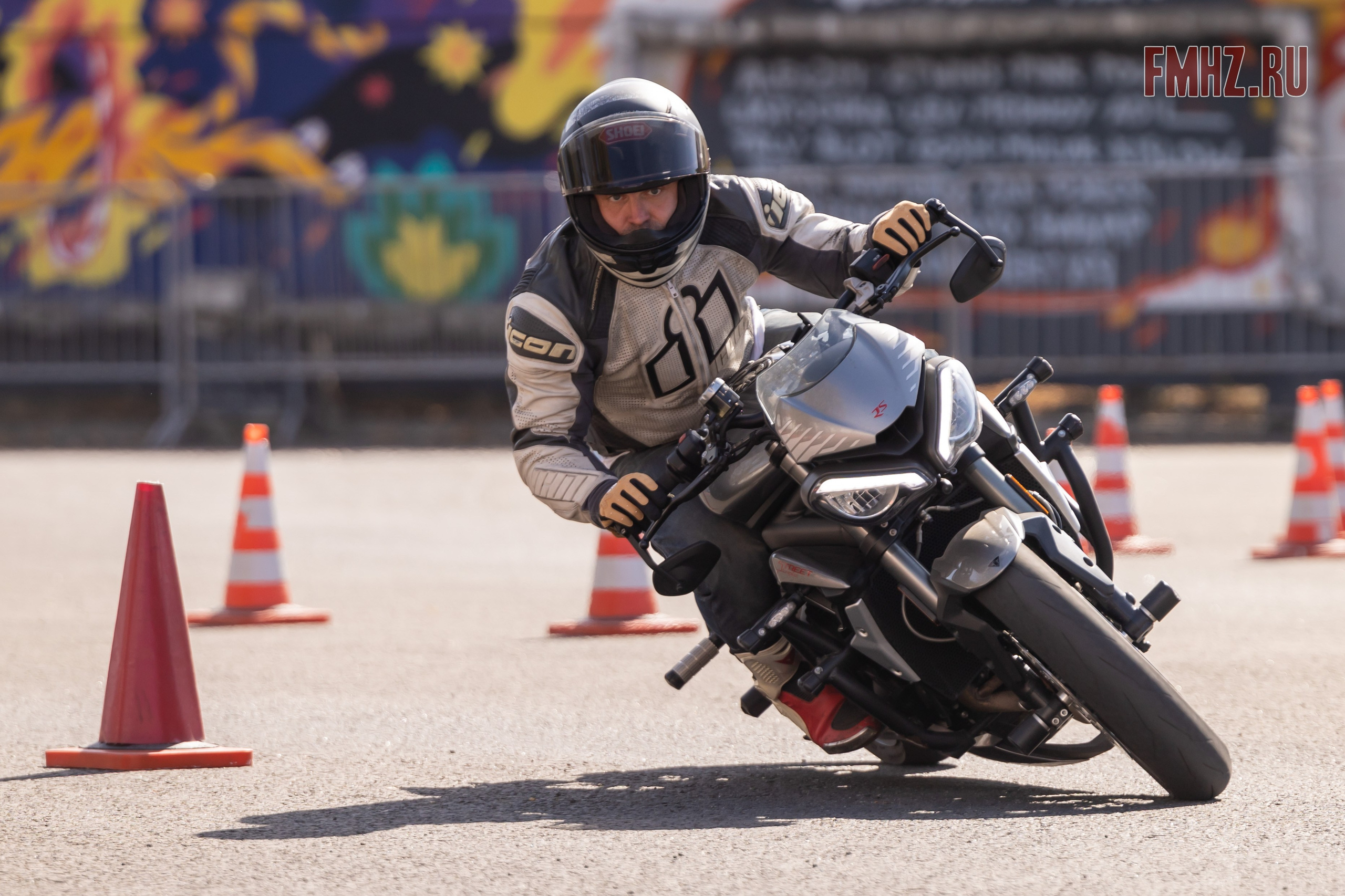 Соревнования по мотоджимхане на площадке Мосгортранс 15.09.2024. Фотограф Владимир Охрименко
