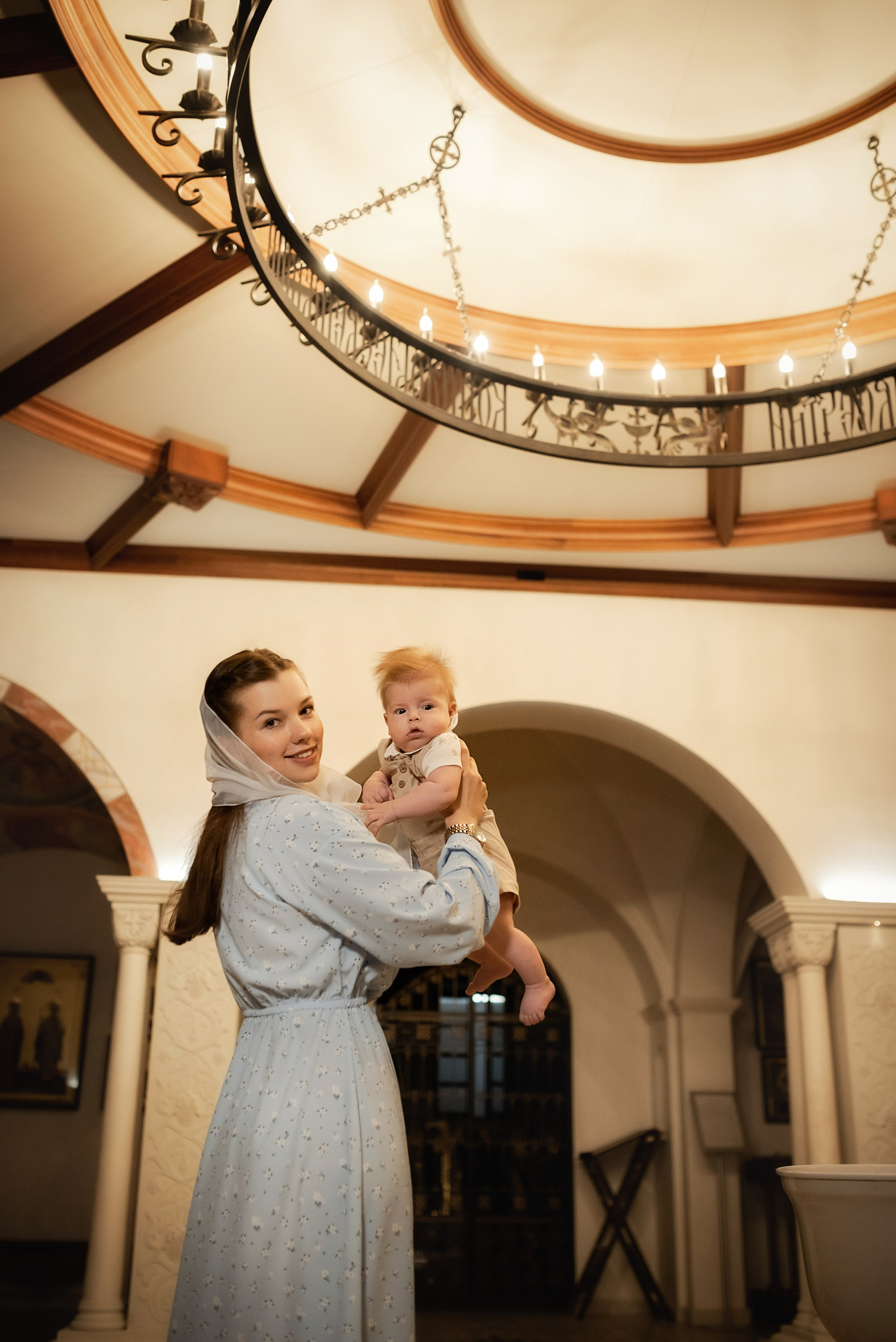 Крещение Алексея в Храме 40 Севастийских мучеников. Семейный фотограф в Ростове-на-Дону Татьяна Литвинова