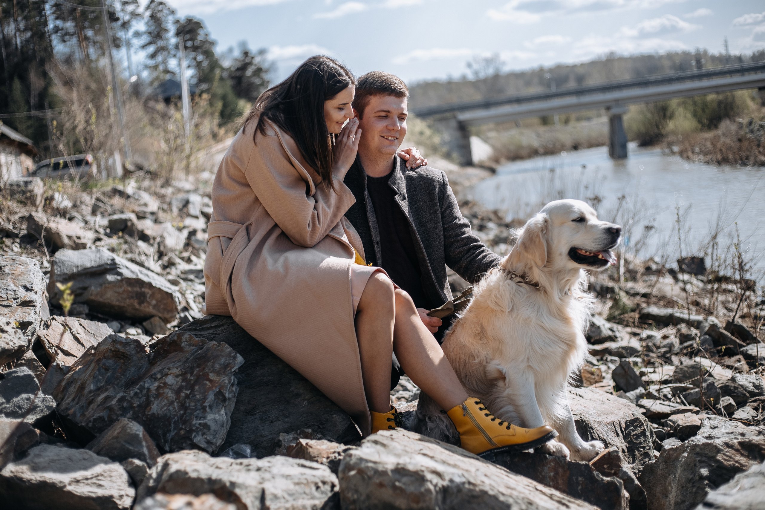 Катя, Семён и Бруно. Свадебный и семейный фотограф Томск| Юлия Филатова