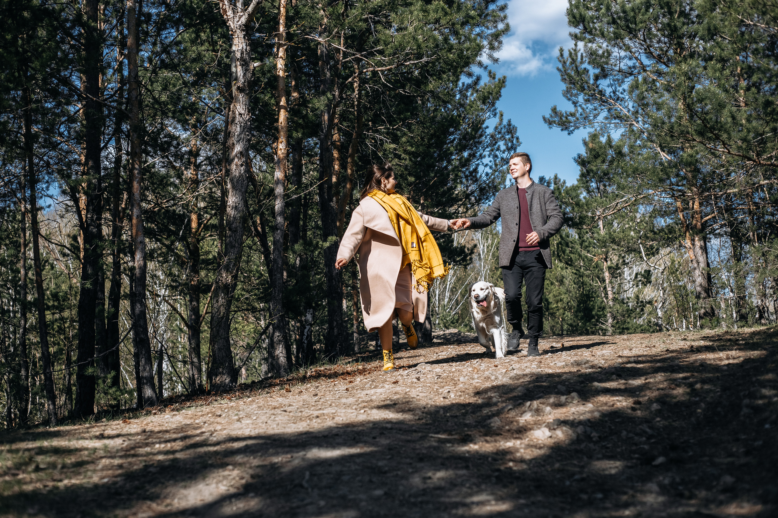 Катя, Семён и Бруно. Свадебный и семейный фотограф Томск| Юлия Филатова