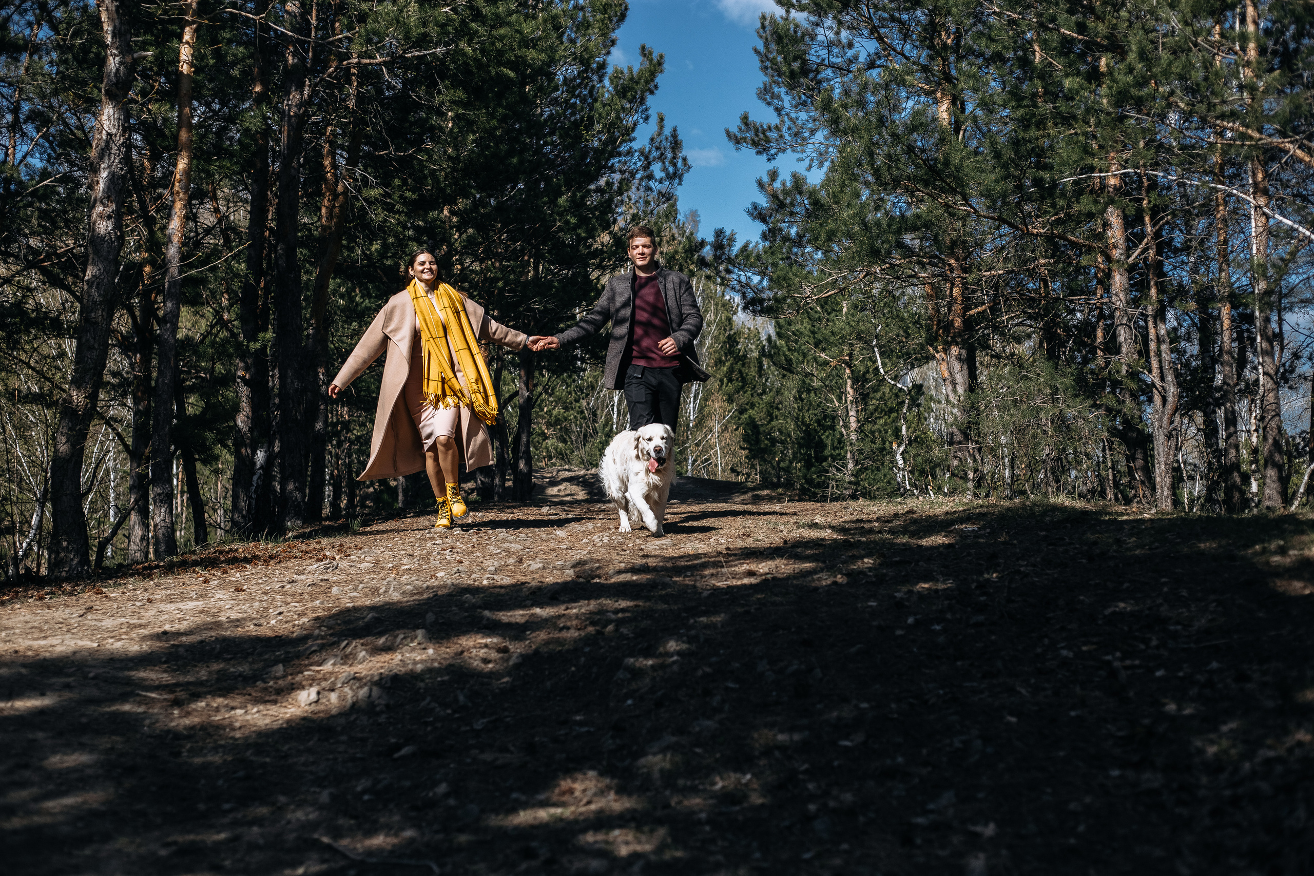 Катя, Семён и Бруно. Свадебный и семейный фотограф Томск| Юлия Филатова