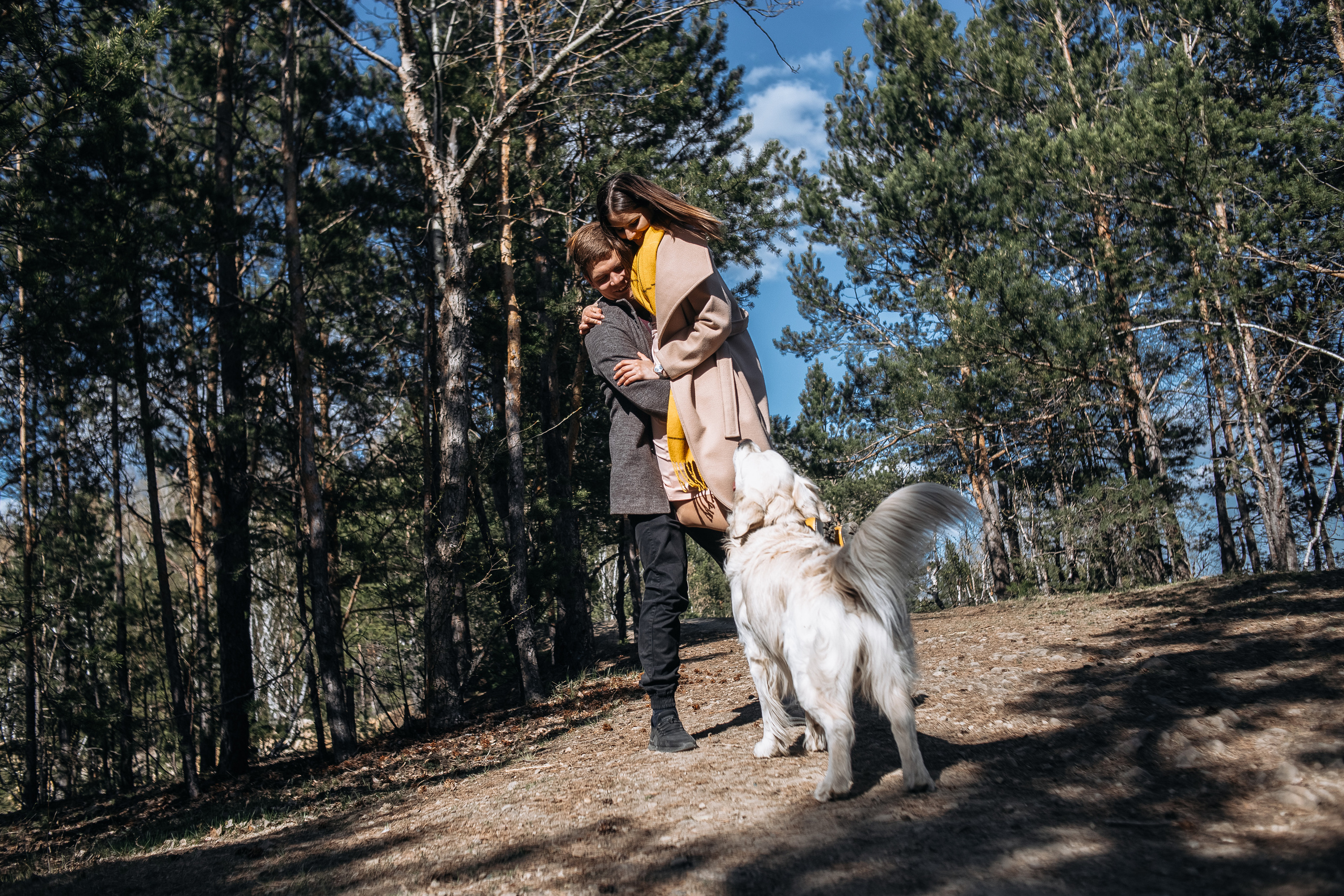 Катя, Семён и Бруно. Свадебный и семейный фотограф Томск| Юлия Филатова