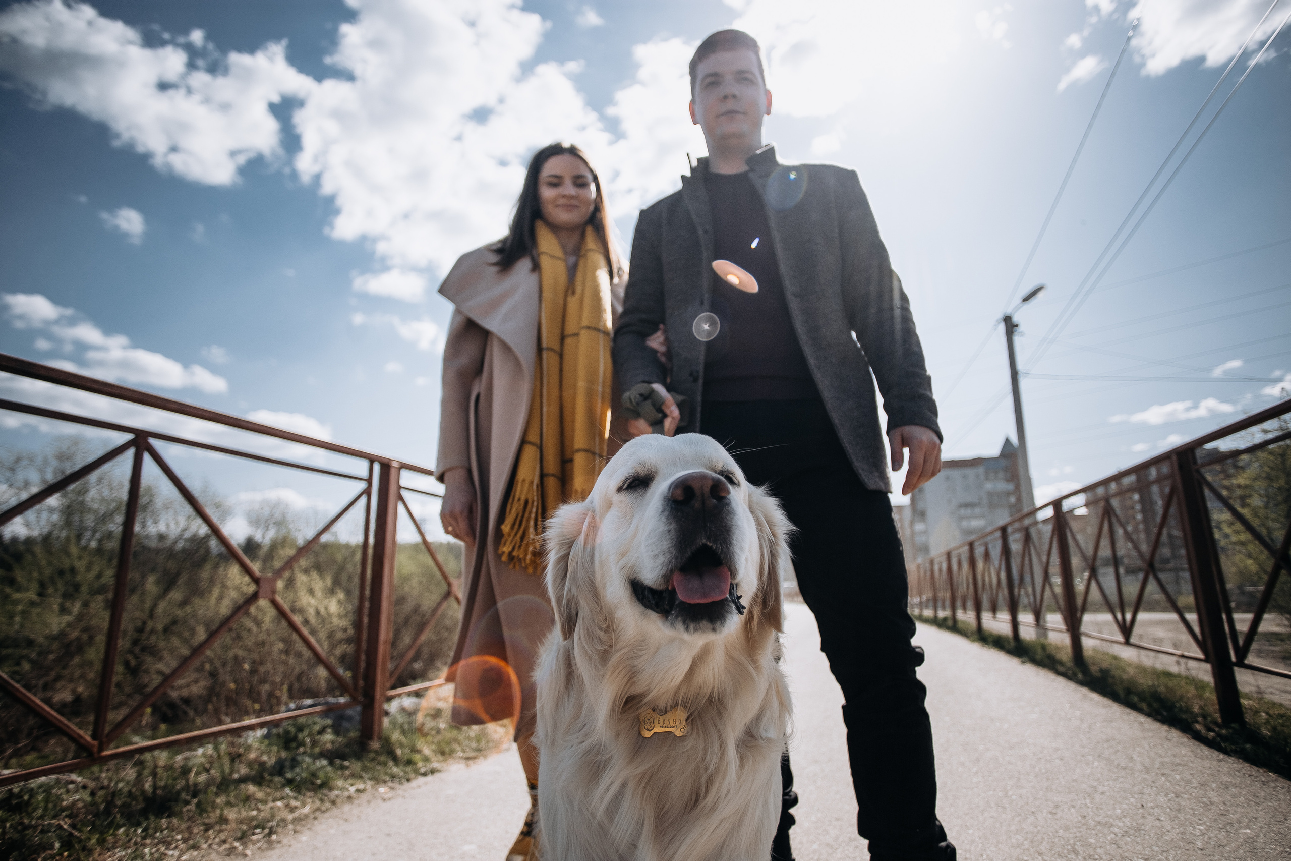 Катя, Семён и Бруно. Свадебный и семейный фотограф Томск| Юлия Филатова