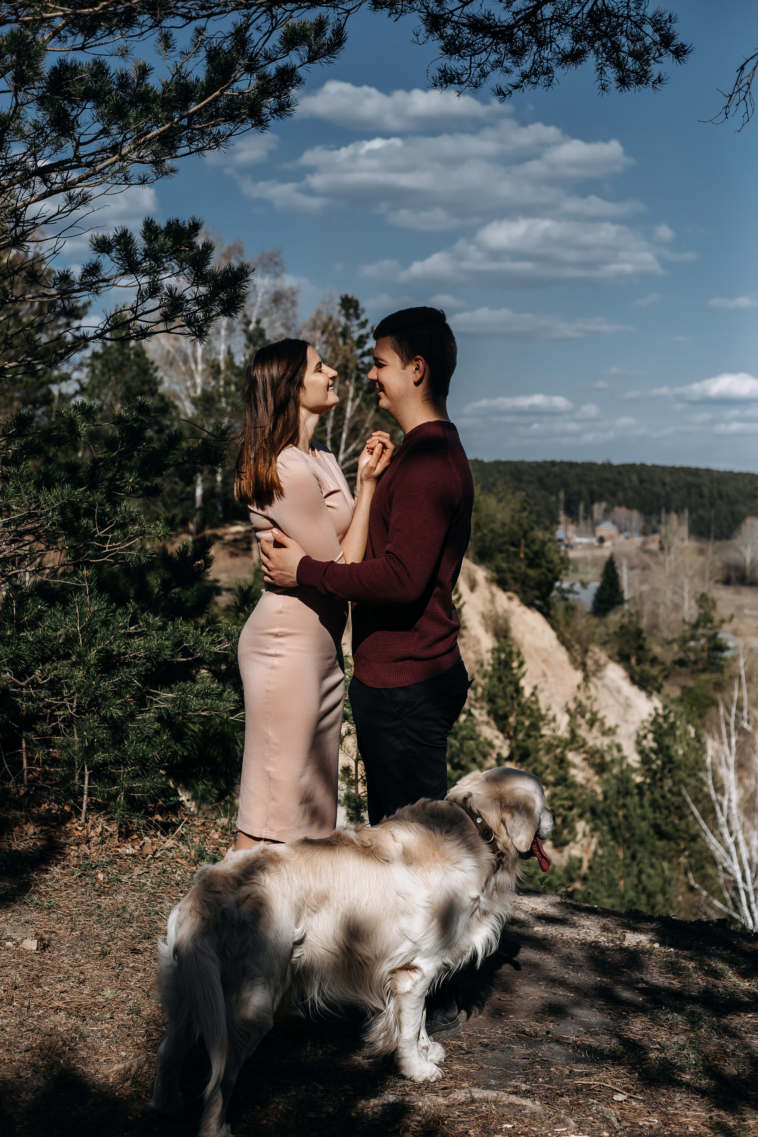 Катя, Семён и Бруно. Свадебный и семейный фотограф Томск| Юлия Филатова