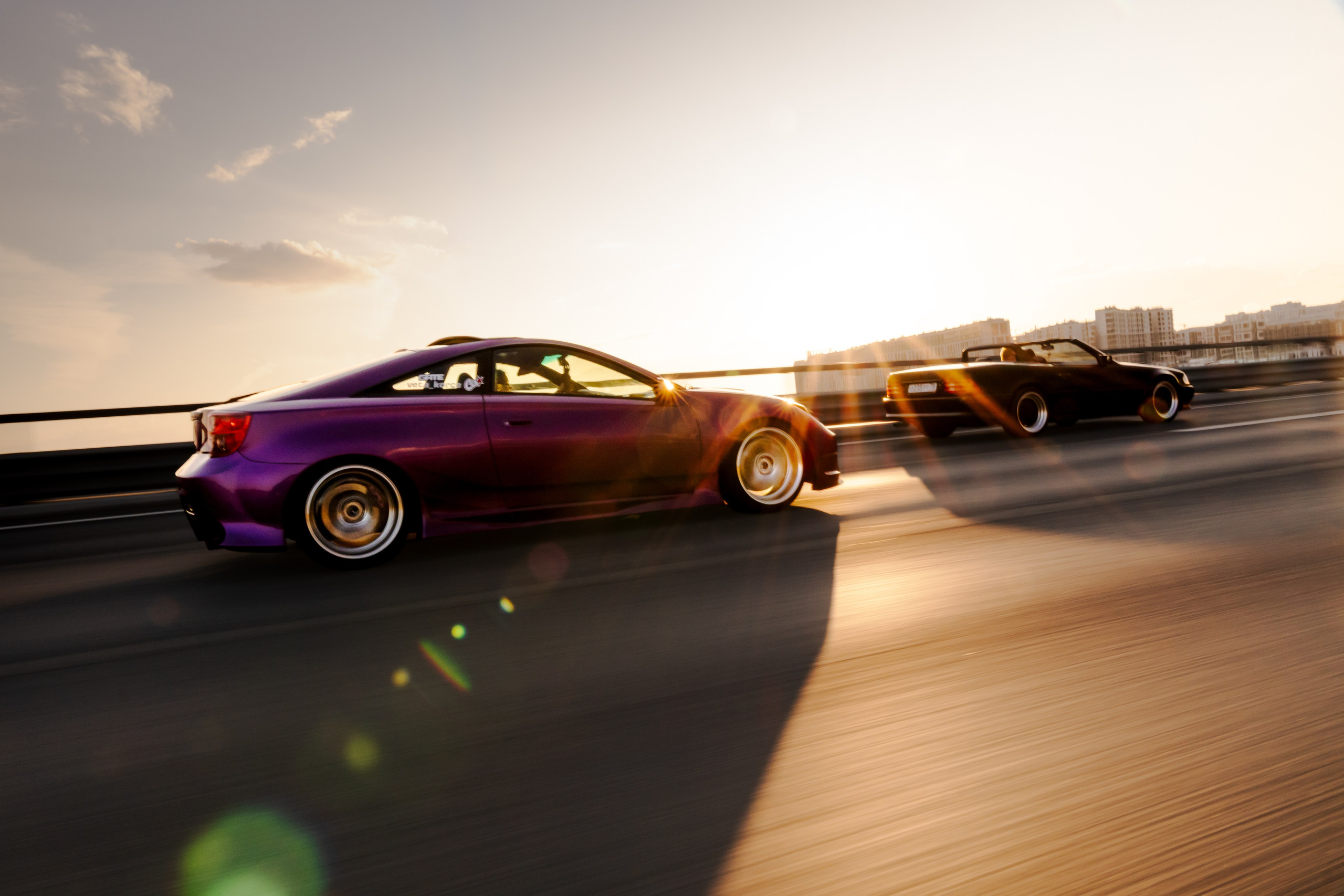 Toyota Celica. Opasnophoto
