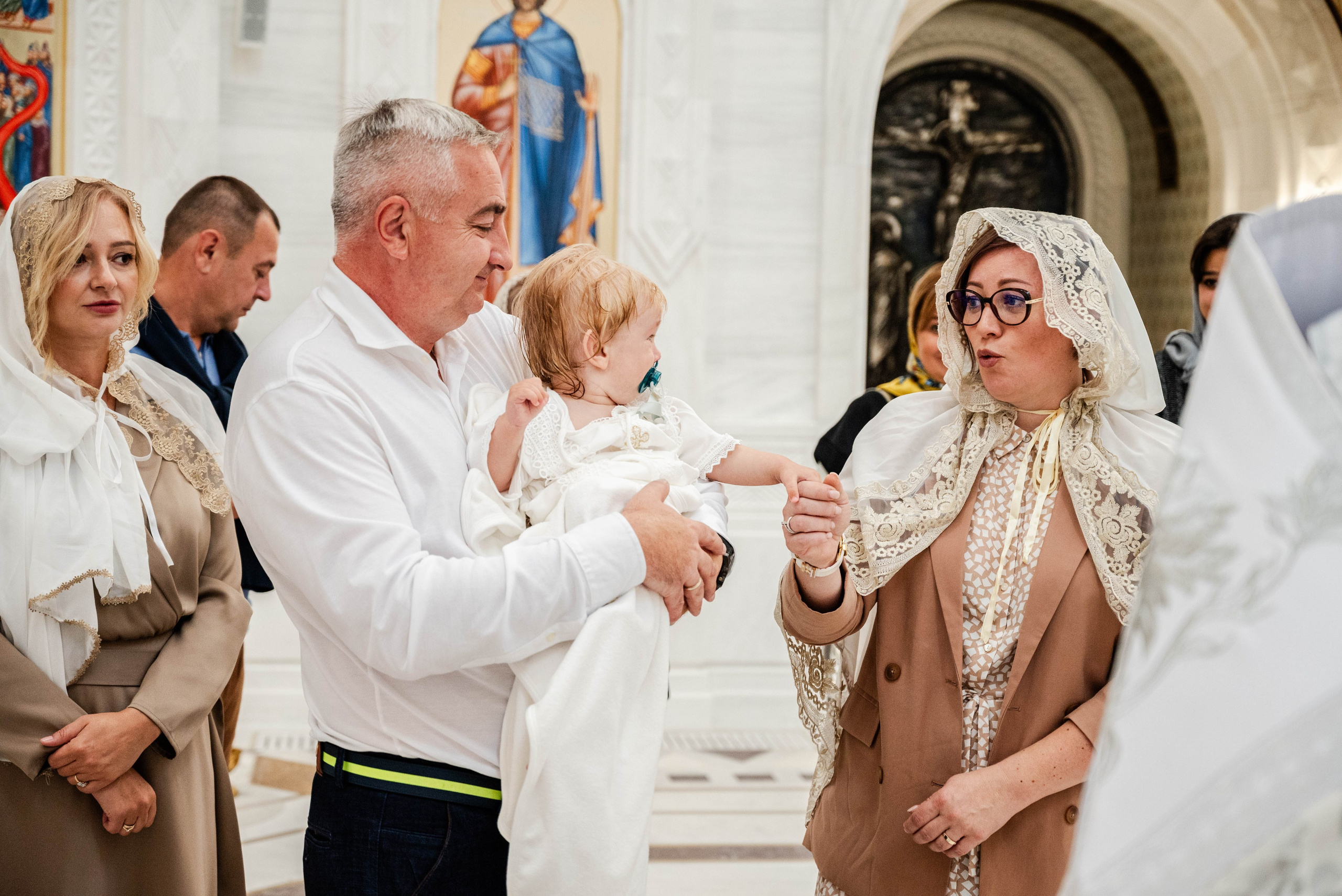 Крещение Олеся. Семейный и детский фотограф Москва