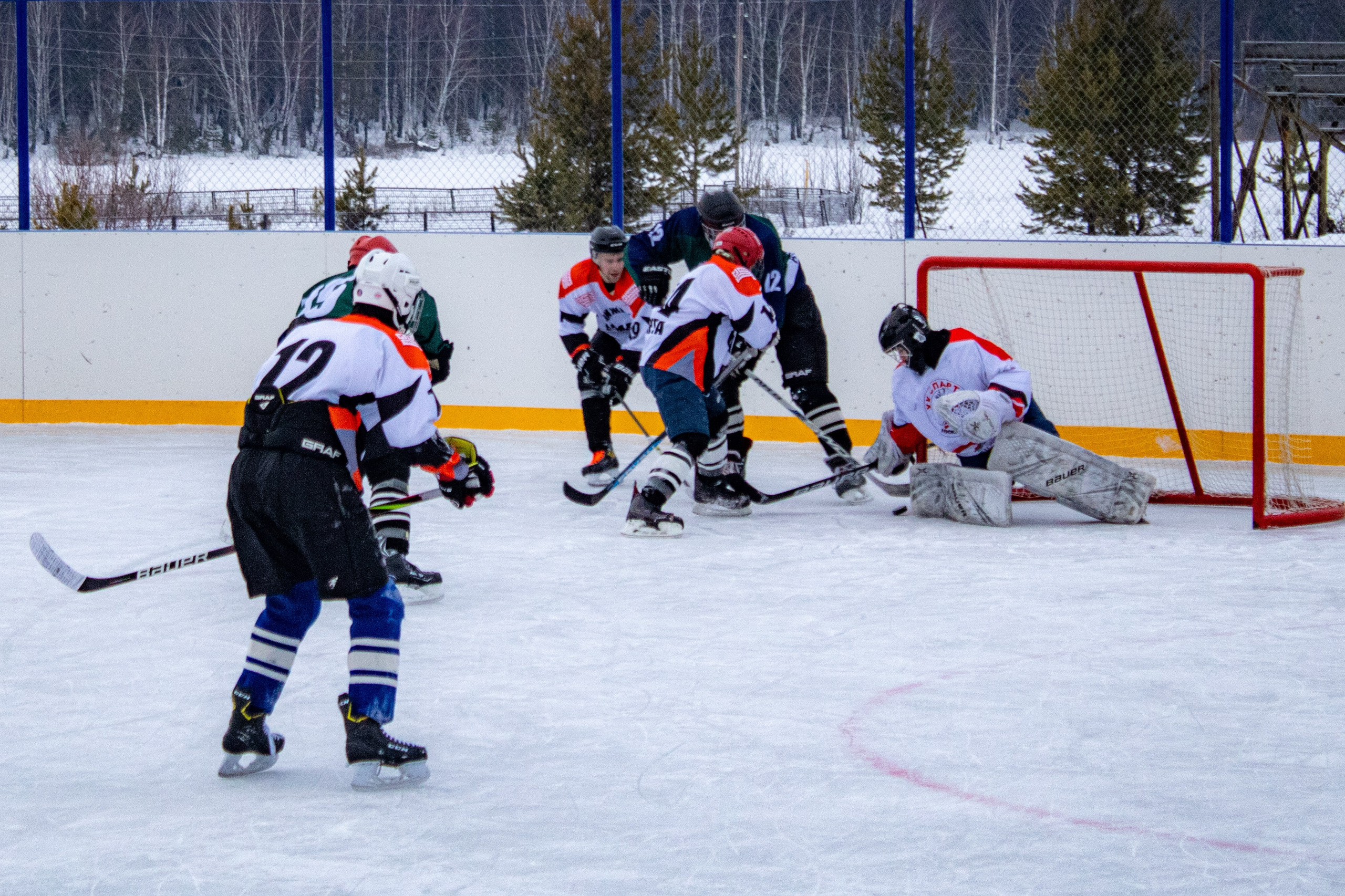Хоккей г.п Атиг-г.Нижние Серги