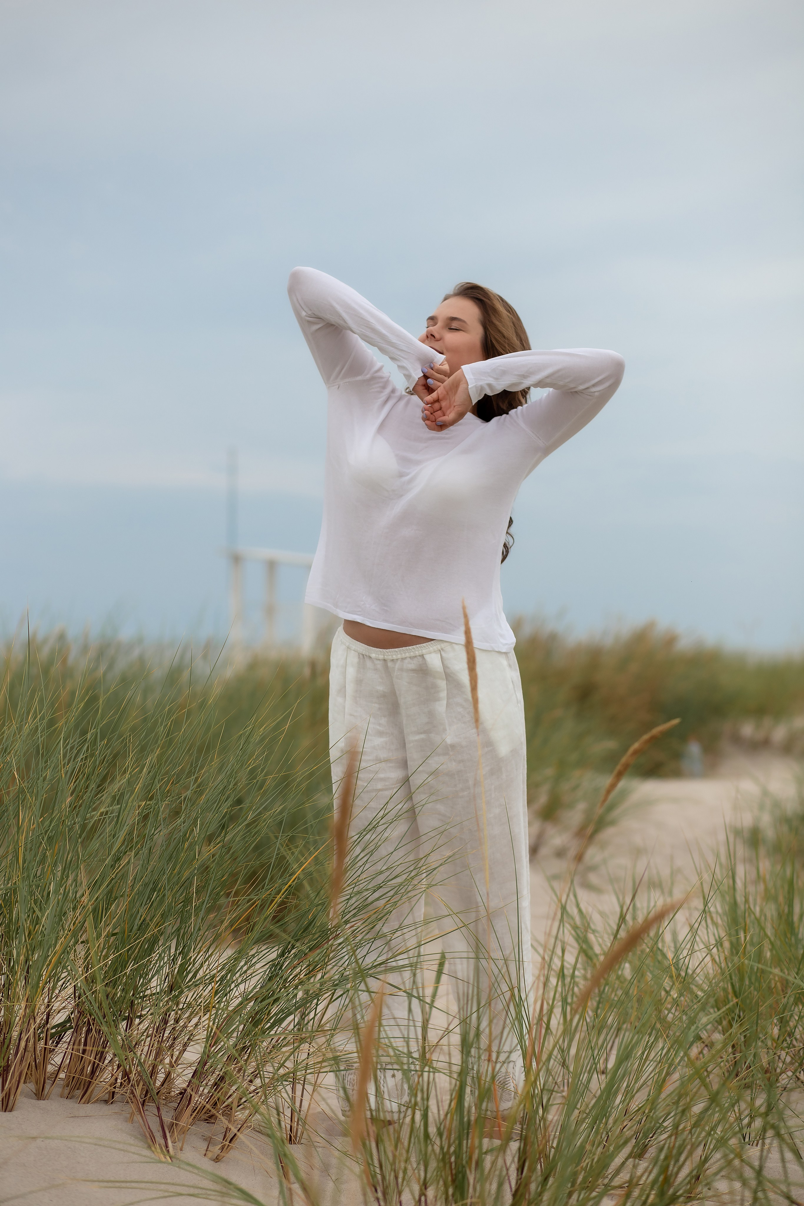 Милена в Янтарном. Фотограф в Калининграде Решетникова Алина