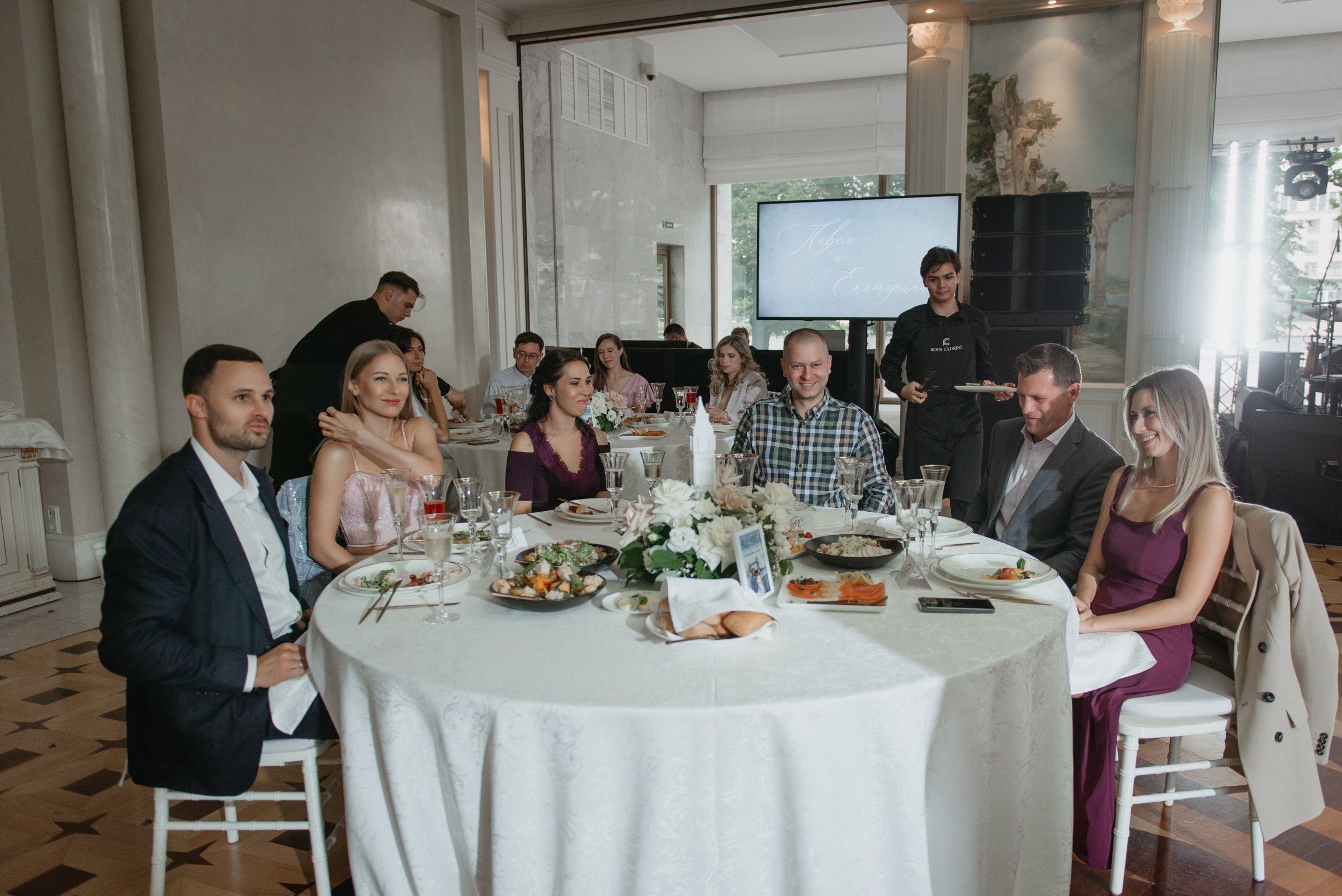 свадебный банкет в резиденции К2