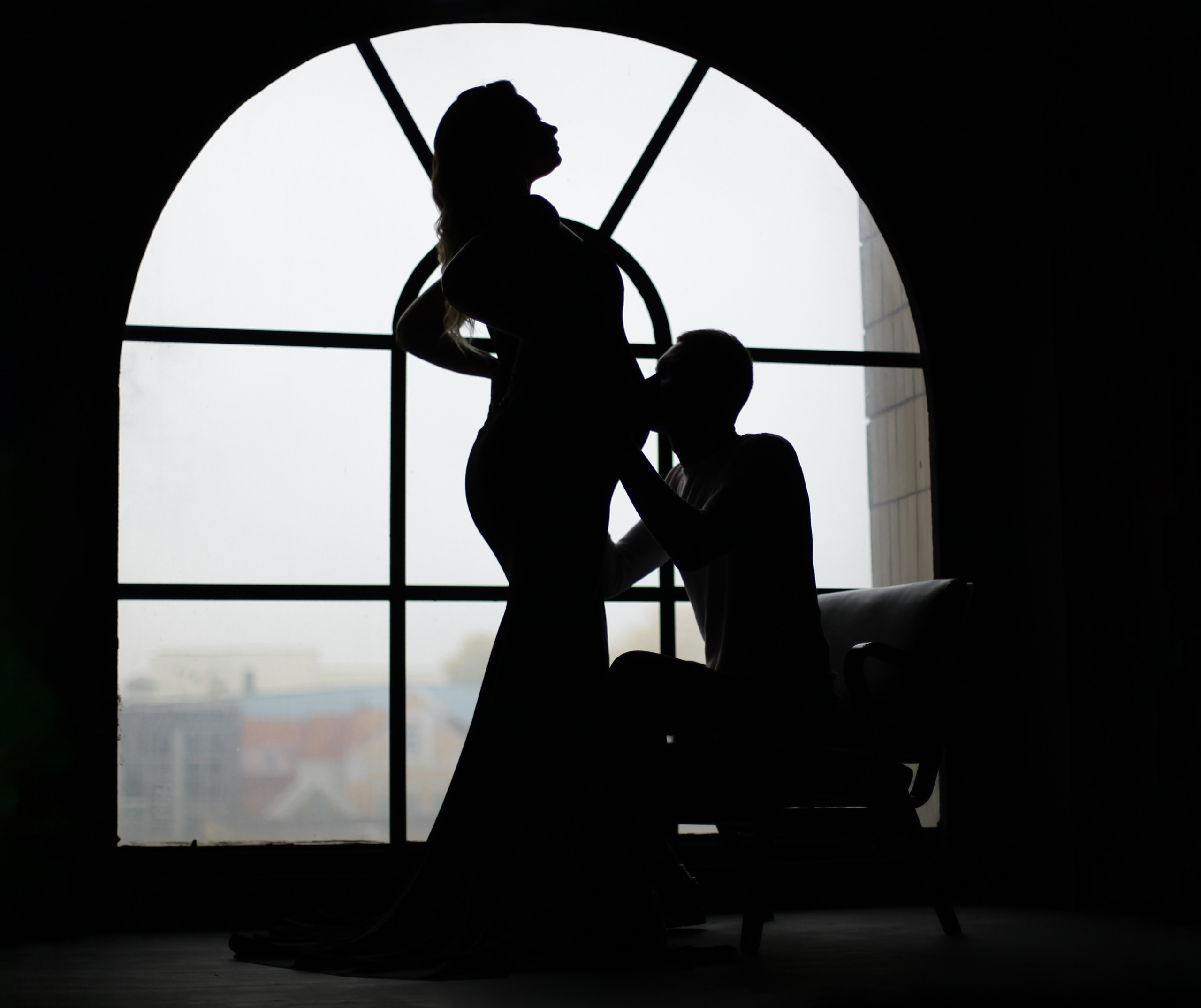 В студии. Портретный фотограф в Калининграде Алеся Раух