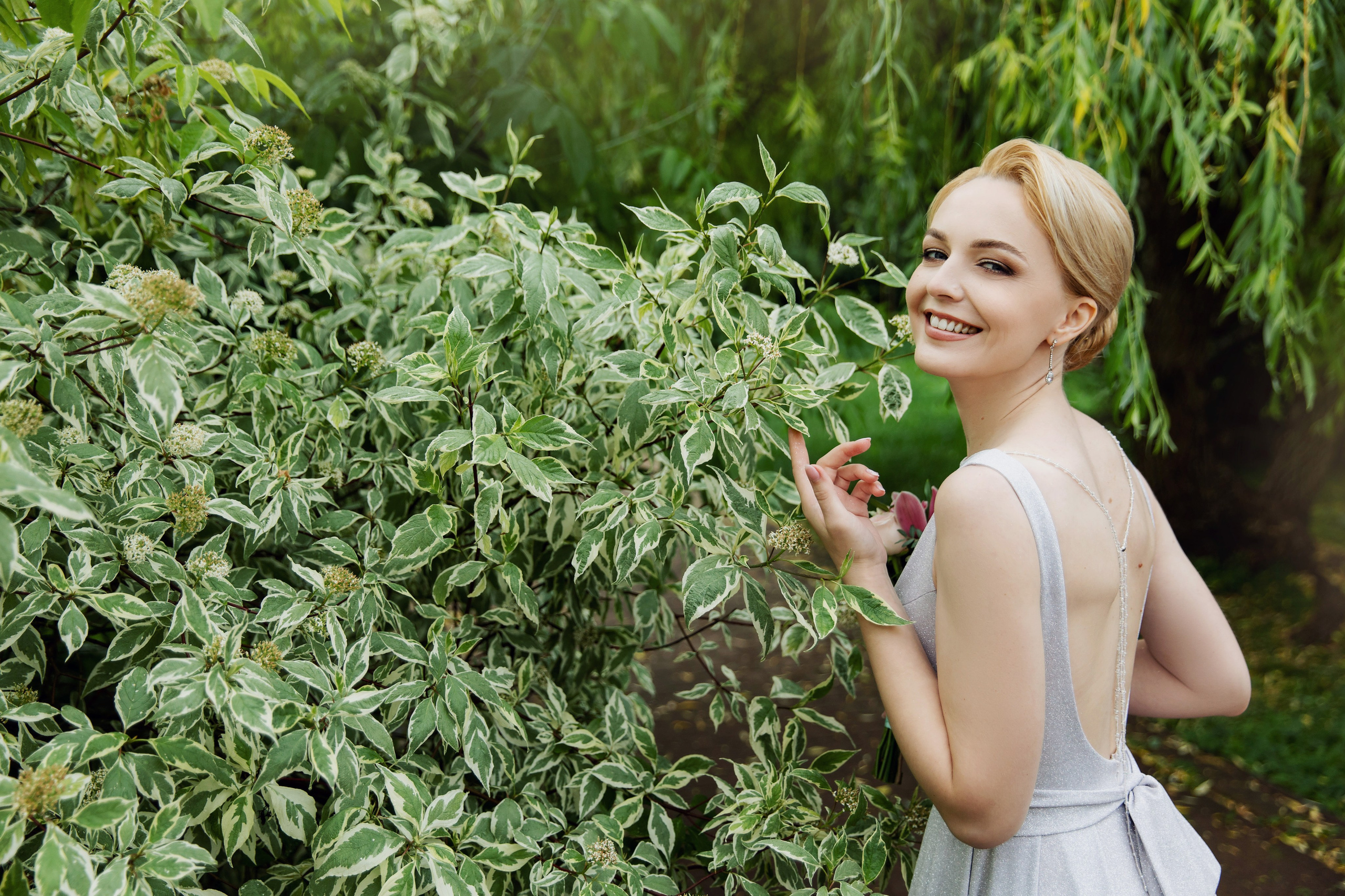 Макияж и прическа для невесты