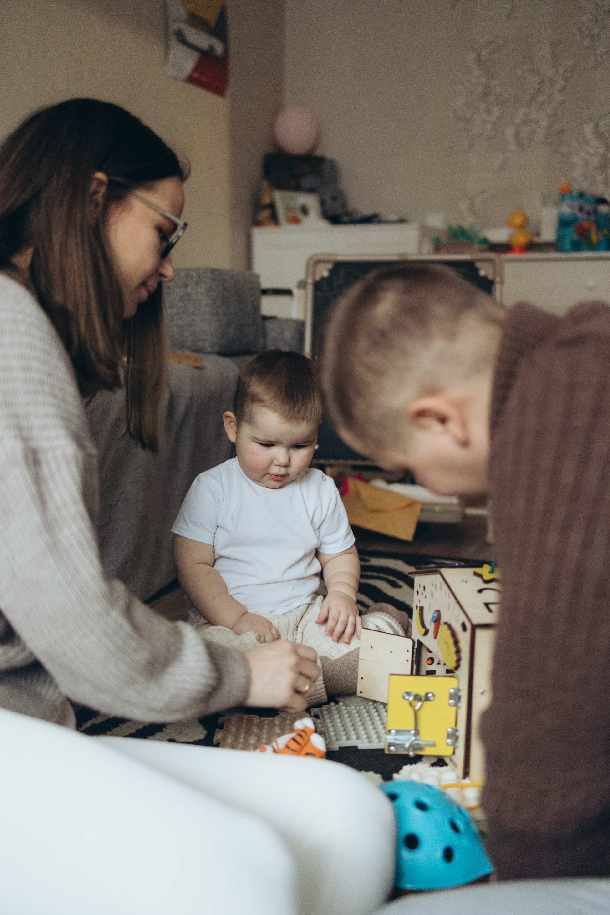 Валя, Рома и Мирослав. Семейный фотограф в Москве Виктория Ястребинская