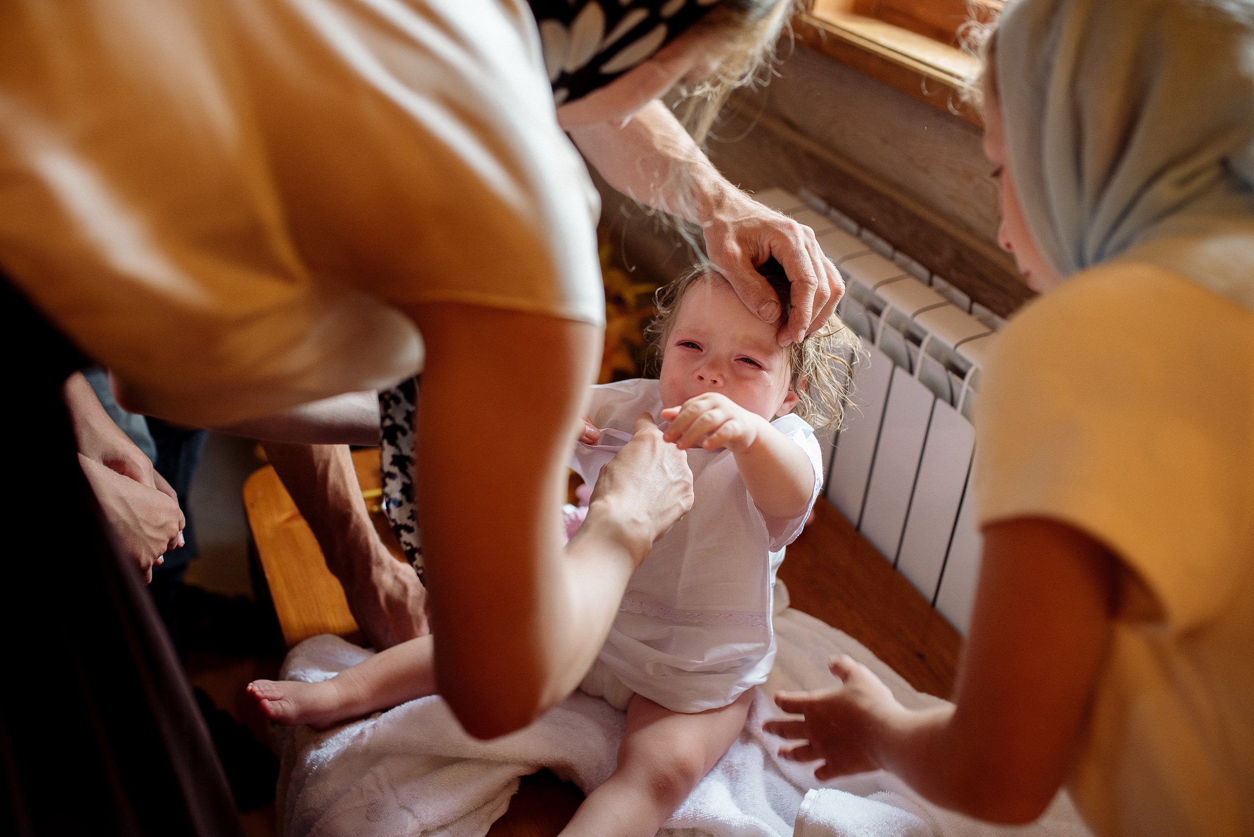 Крещение Глашеньки. Фотограф Мария Стрелкова