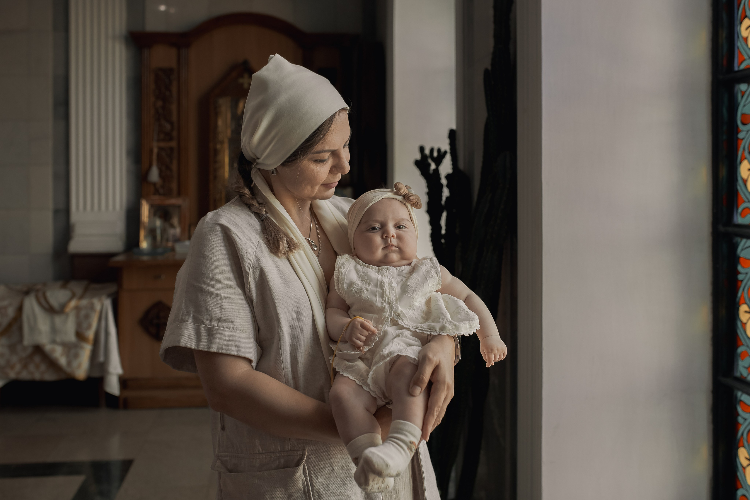 Крещение Николь. Фотограф на Крещение и Венчание в Ташкенте