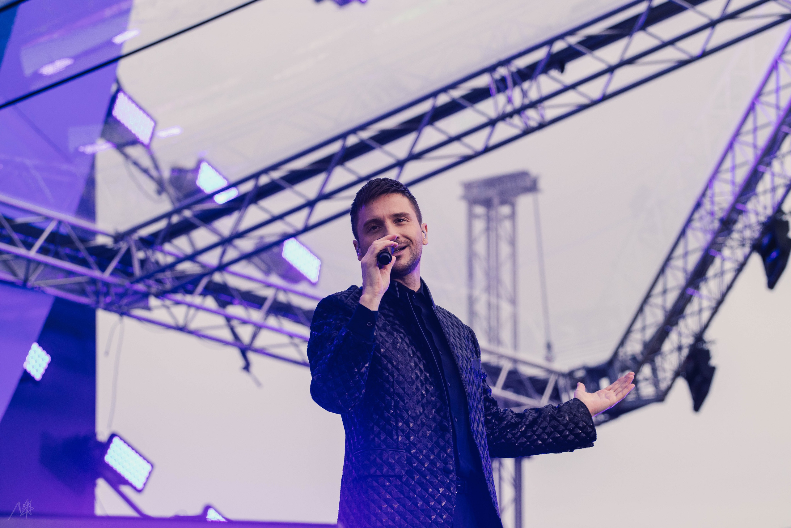 Сергей Лазарев // VK фест Санкт-Петербург. Концертный фотограф