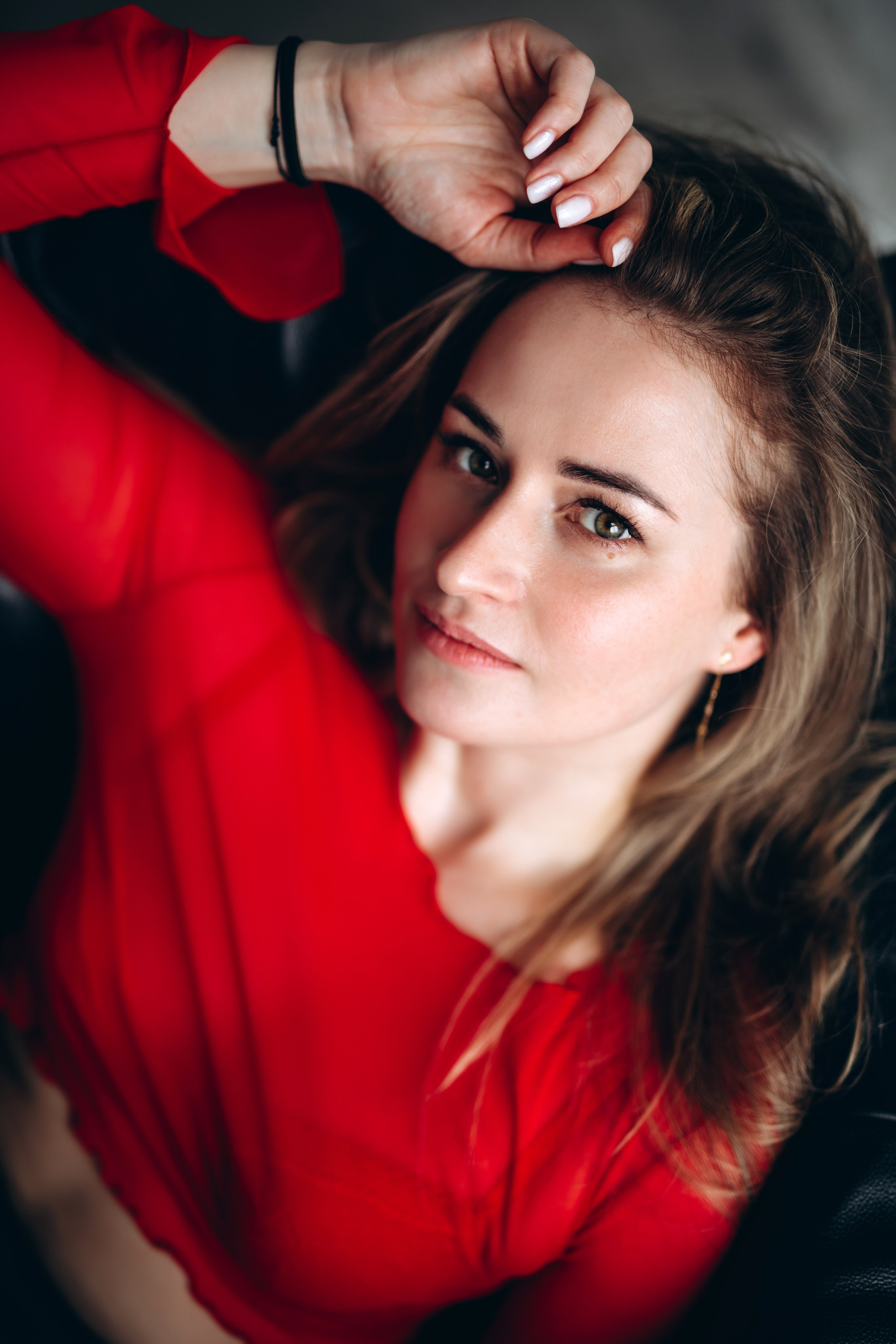 RED heart / Lora. Портретный женский фотограф Минск Беларусь Алена Янович