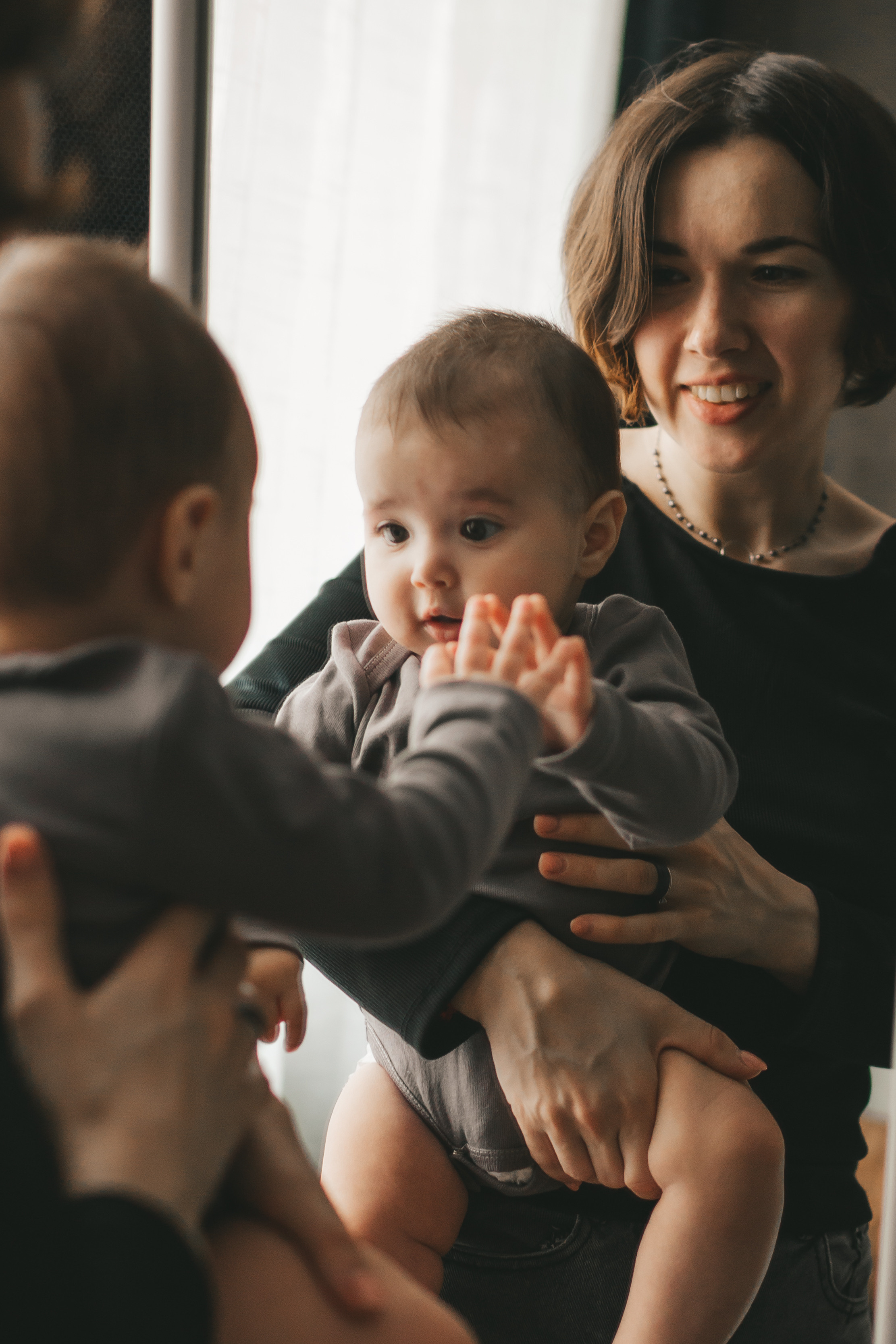 Аня и Алиса (домашняя фотосессия). Семейный и детский фотограф и видеограф в Москве, Дрокина Наталья