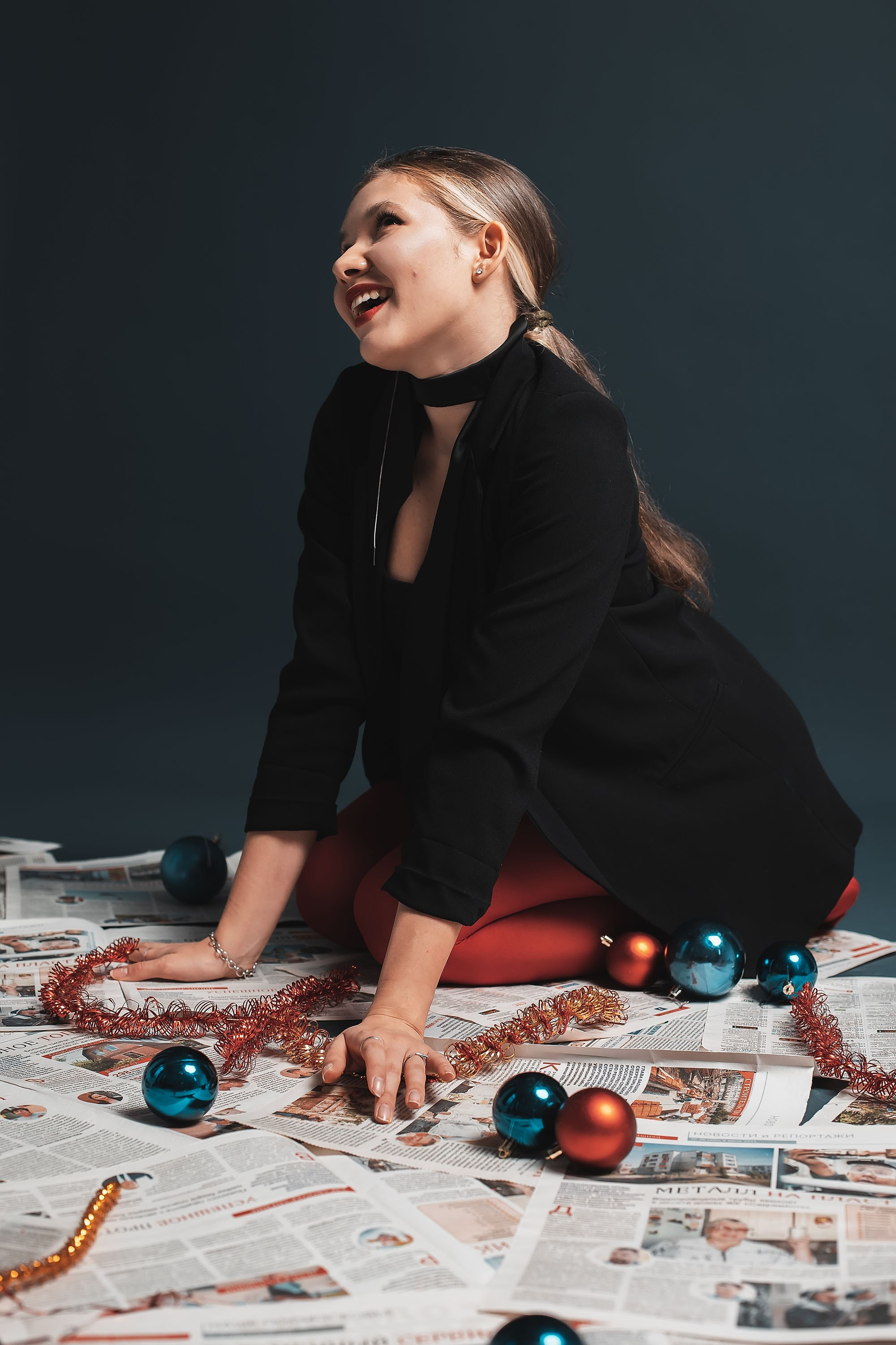 Новогодняя фотосессия Милена. Семейный, индивидуальный фотограф в Москве Ангели Марина