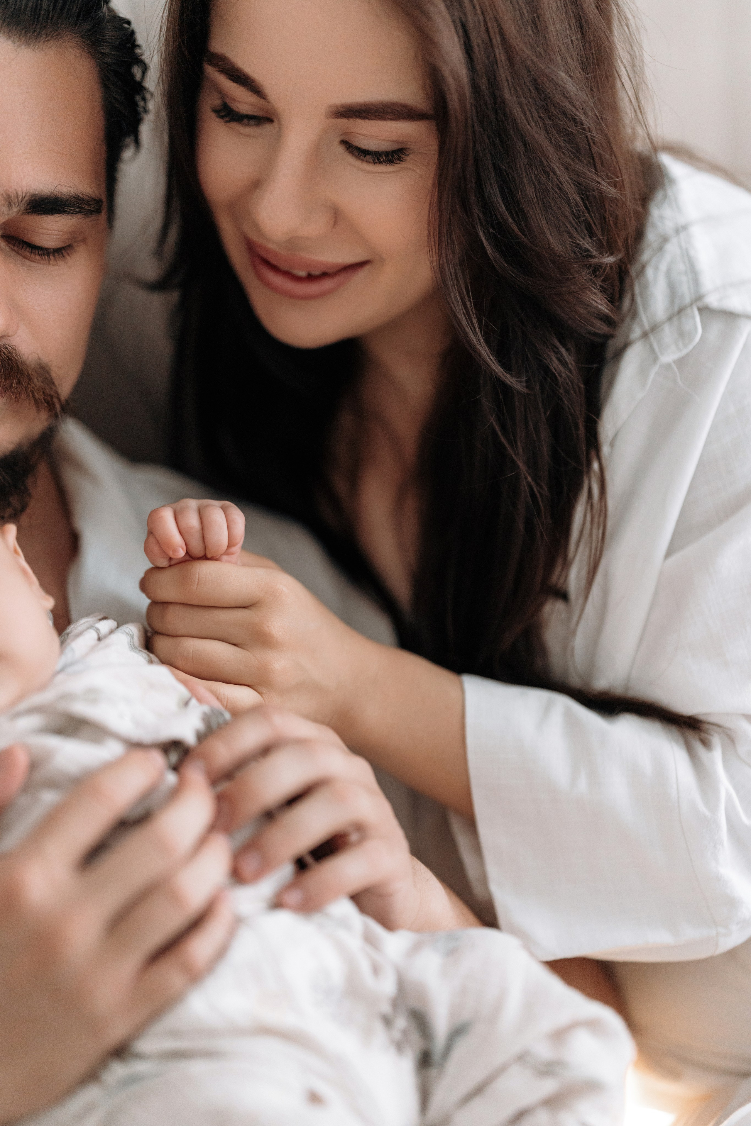 Малыш Марс дома с родителями. Семейный и свадебный фотограф в Ульяновске Арина Авдеева