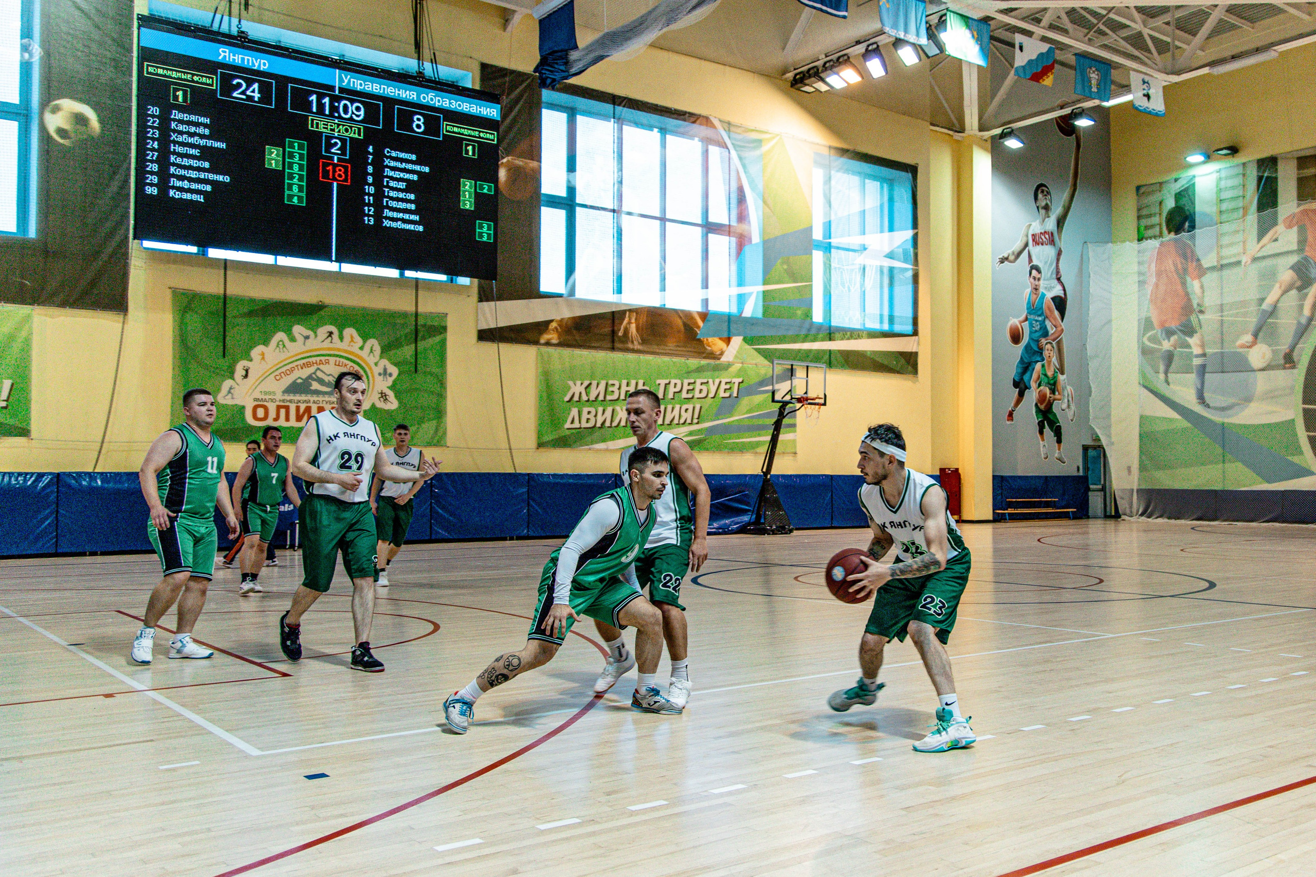 Соревнования по баскетболу в рамках городской спартакиады. Фотограф в Губкинском | Александра Артамонова