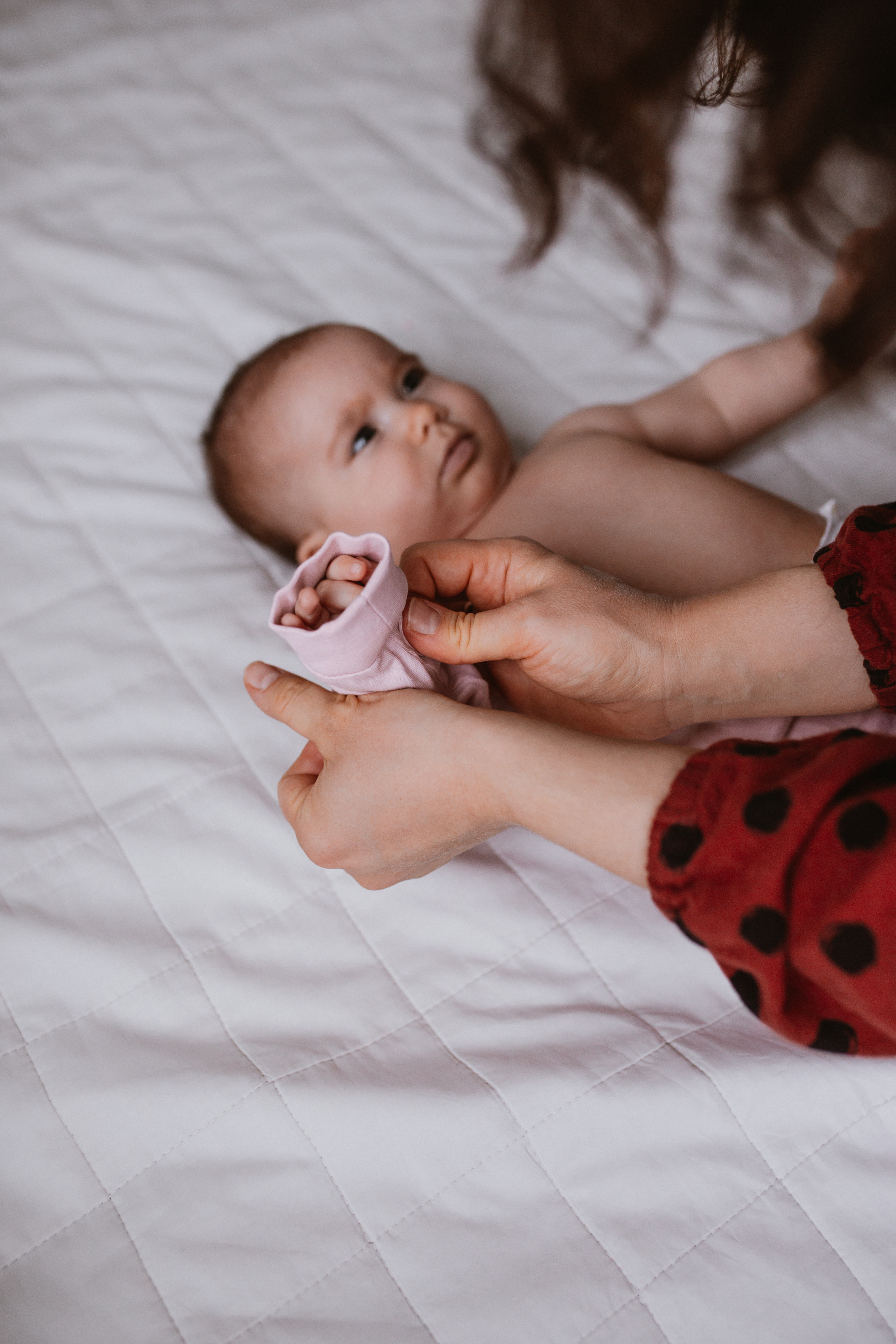 Ира и малышка Варя. Семейный и детский фотограф из Москвы, Щёлково Герасимова Вероника