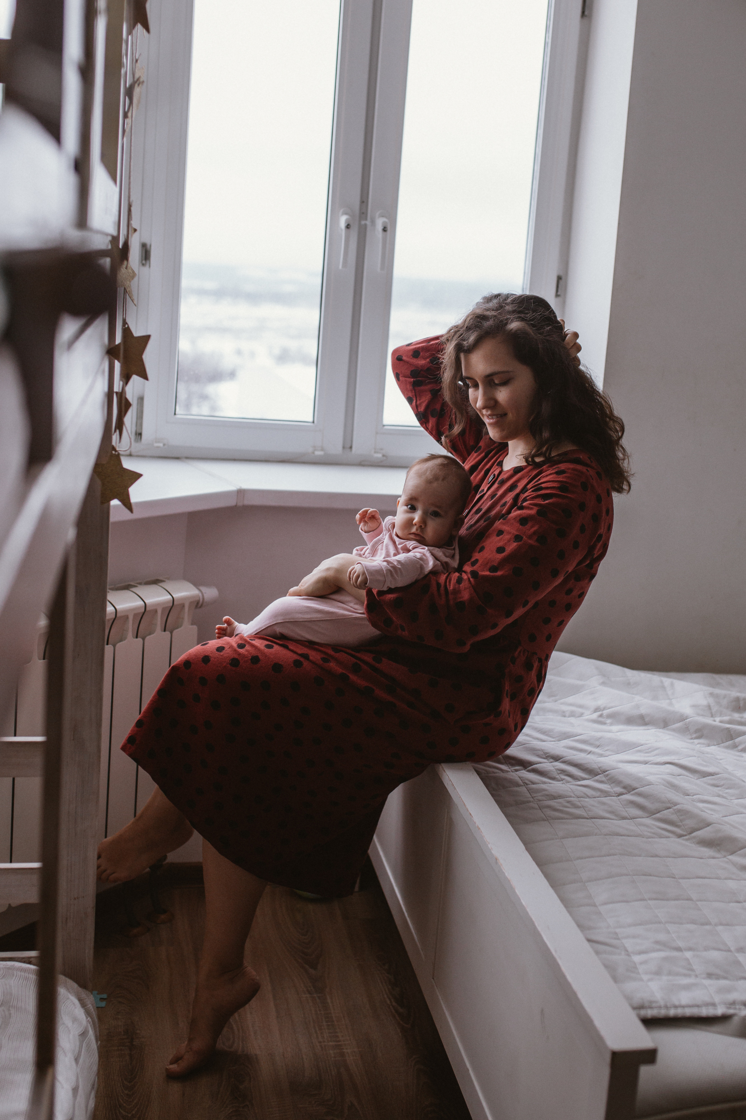 Ира и малышка Варя. Семейный и детский фотограф из Москвы, Щёлково Герасимова Вероника