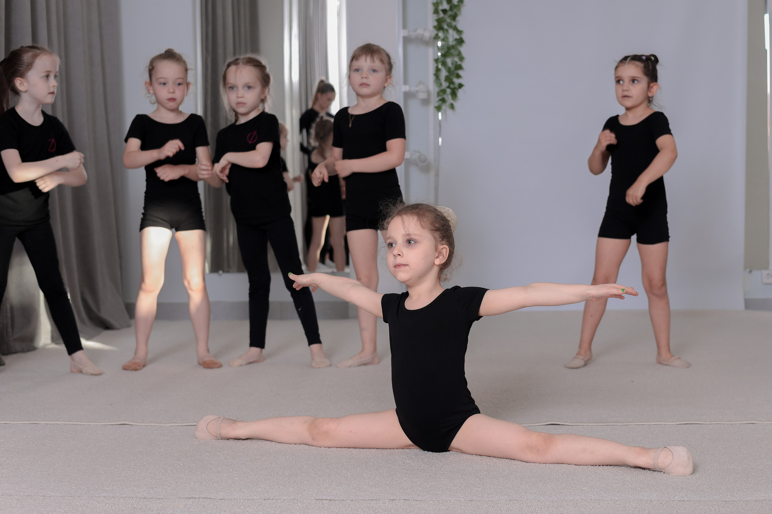 Открытый урок гимнастика. Фотограф Надршина Лилия