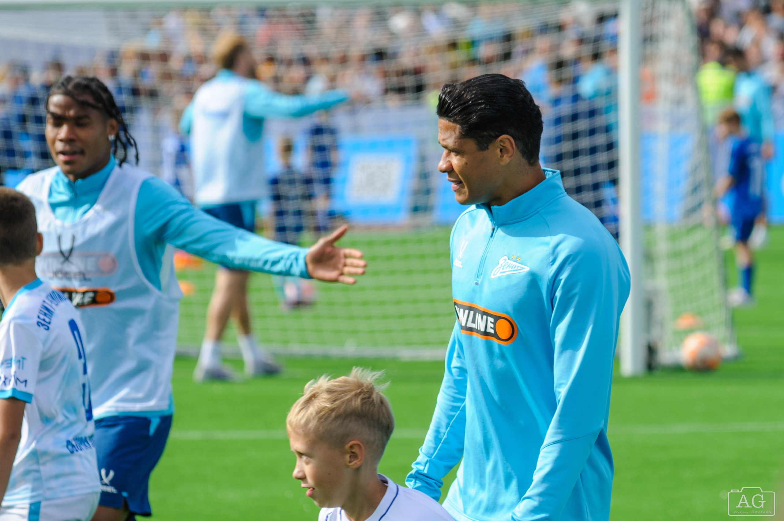 Открытая тренировка ФК «Зенит». Алексей Горчаков. Фотограф на ваш праздник
