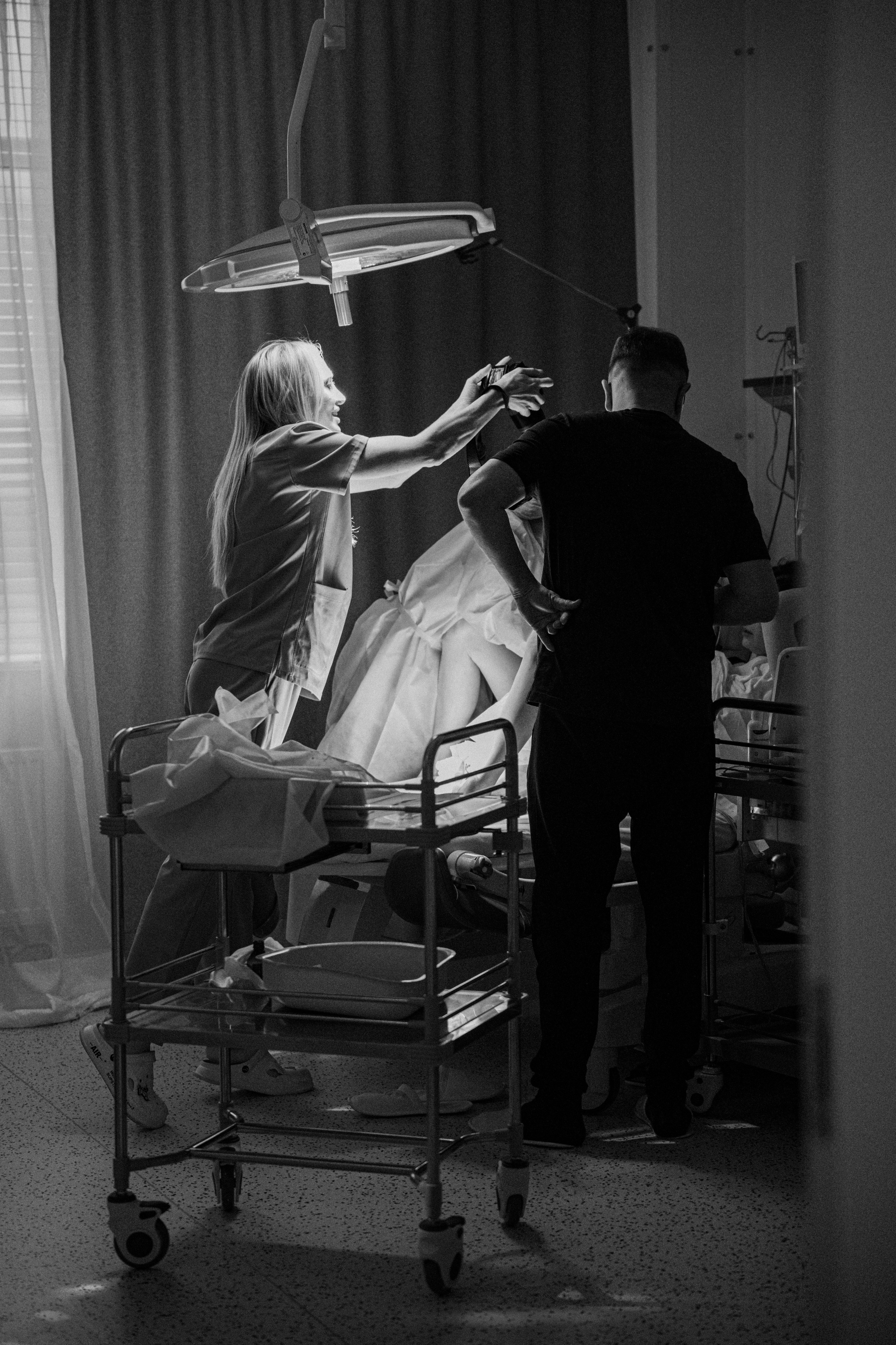 Роды в Лахтацентре Юля. Фотограф/видеограф в Санкт-Петербурге Динара Гольдина