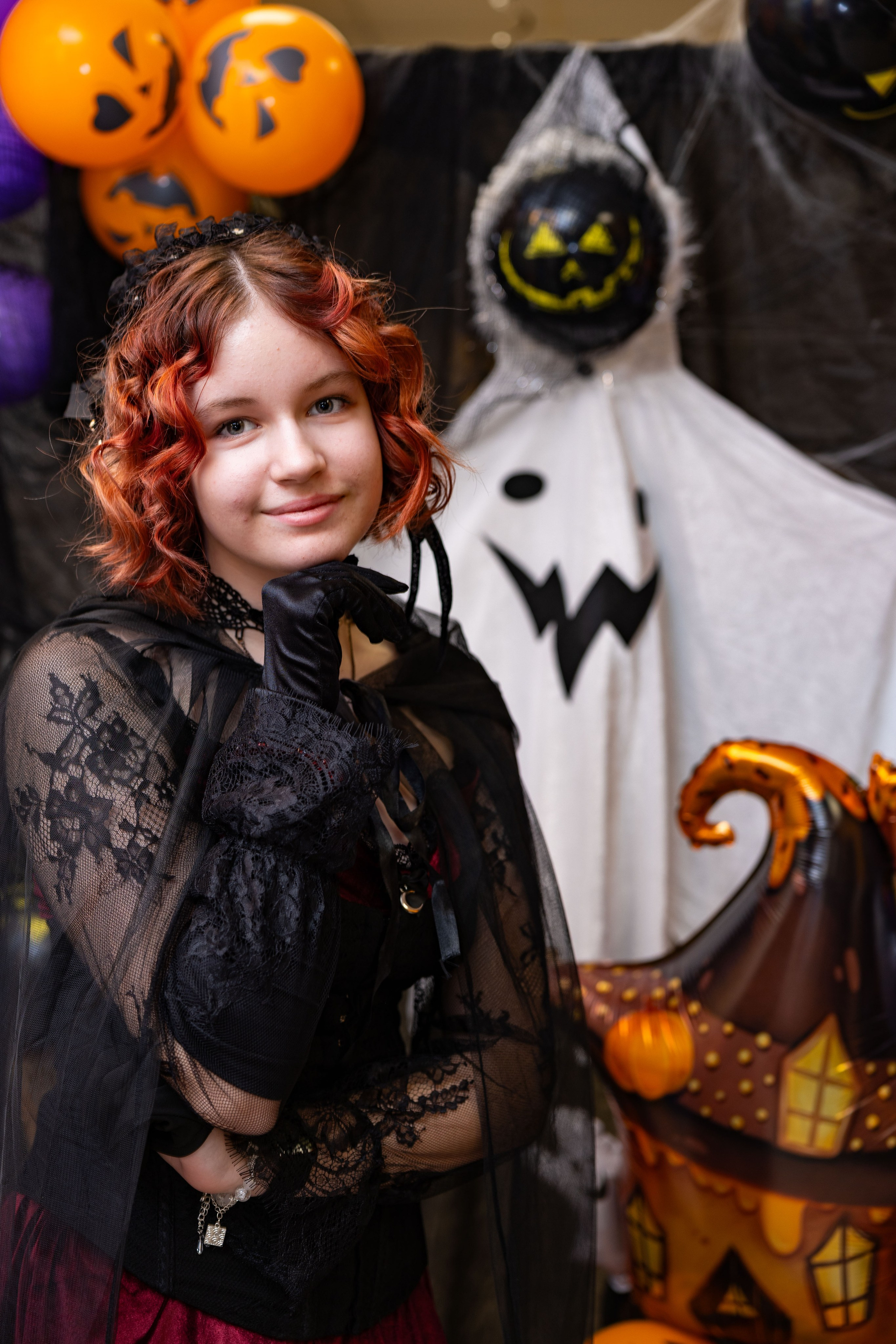 Хеллоуин в школе. Фотограф/видеограф в Санкт-Петербурге Динара Гольдина