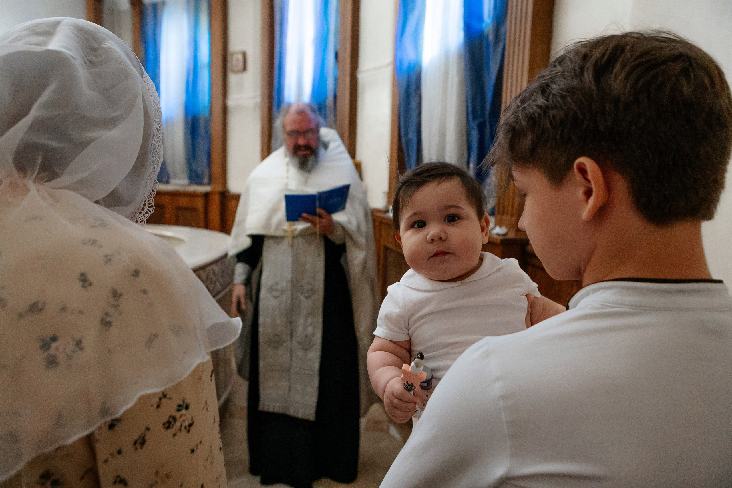 Крещение Амелии. Семейный и детский фотограф в Москве Александра Мак