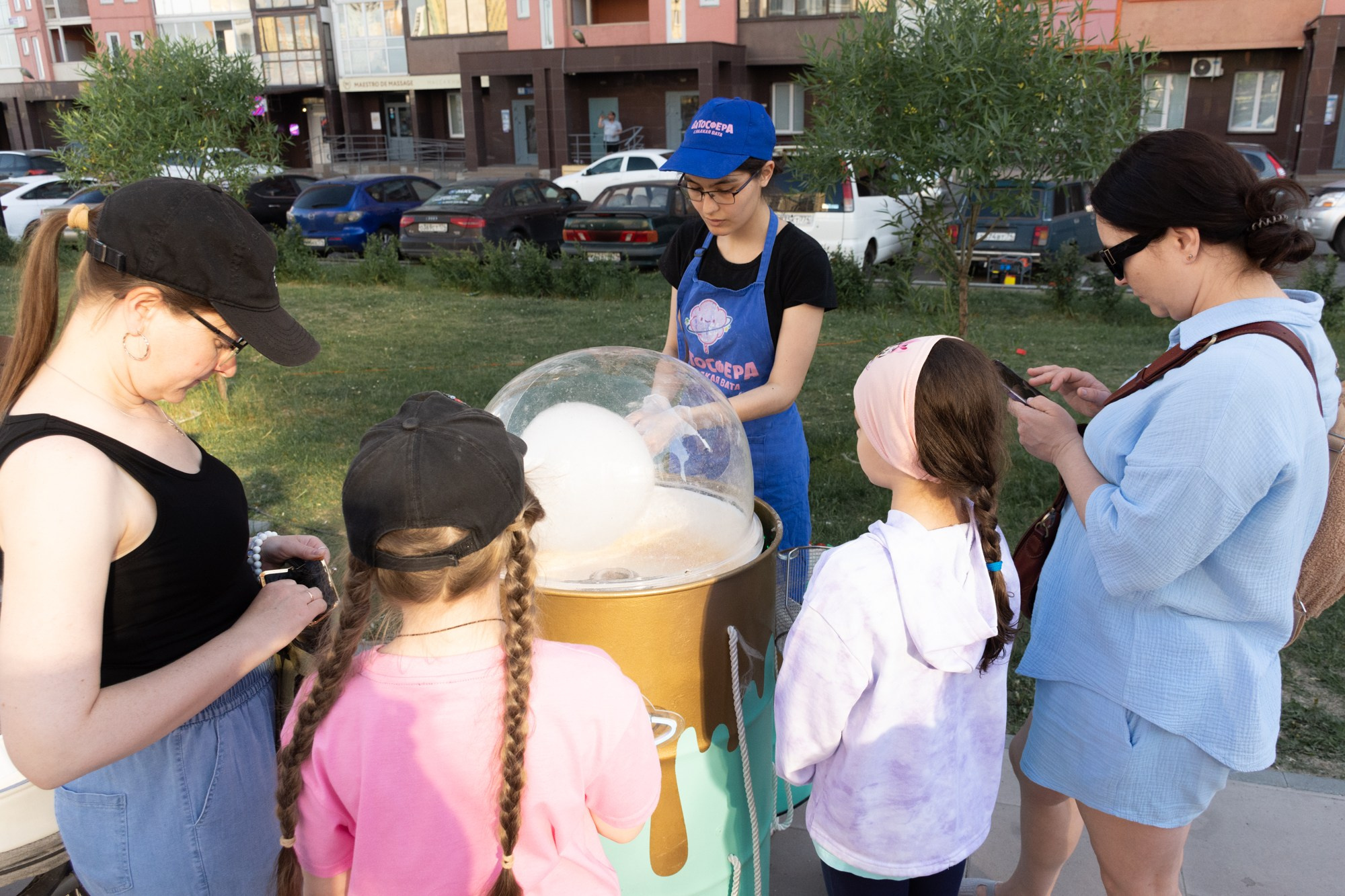 Фестиваль современного исполнительского искусства (Сквер Академ Риверсайд). Фотограф Максим Буряк